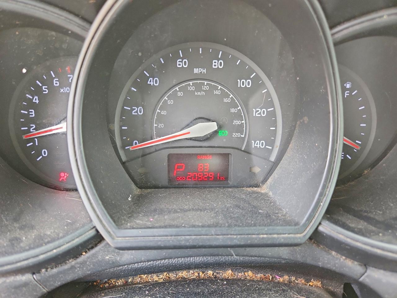 2013 Kia Rio Lx Красный vin: KNADM4A3XD6157928
