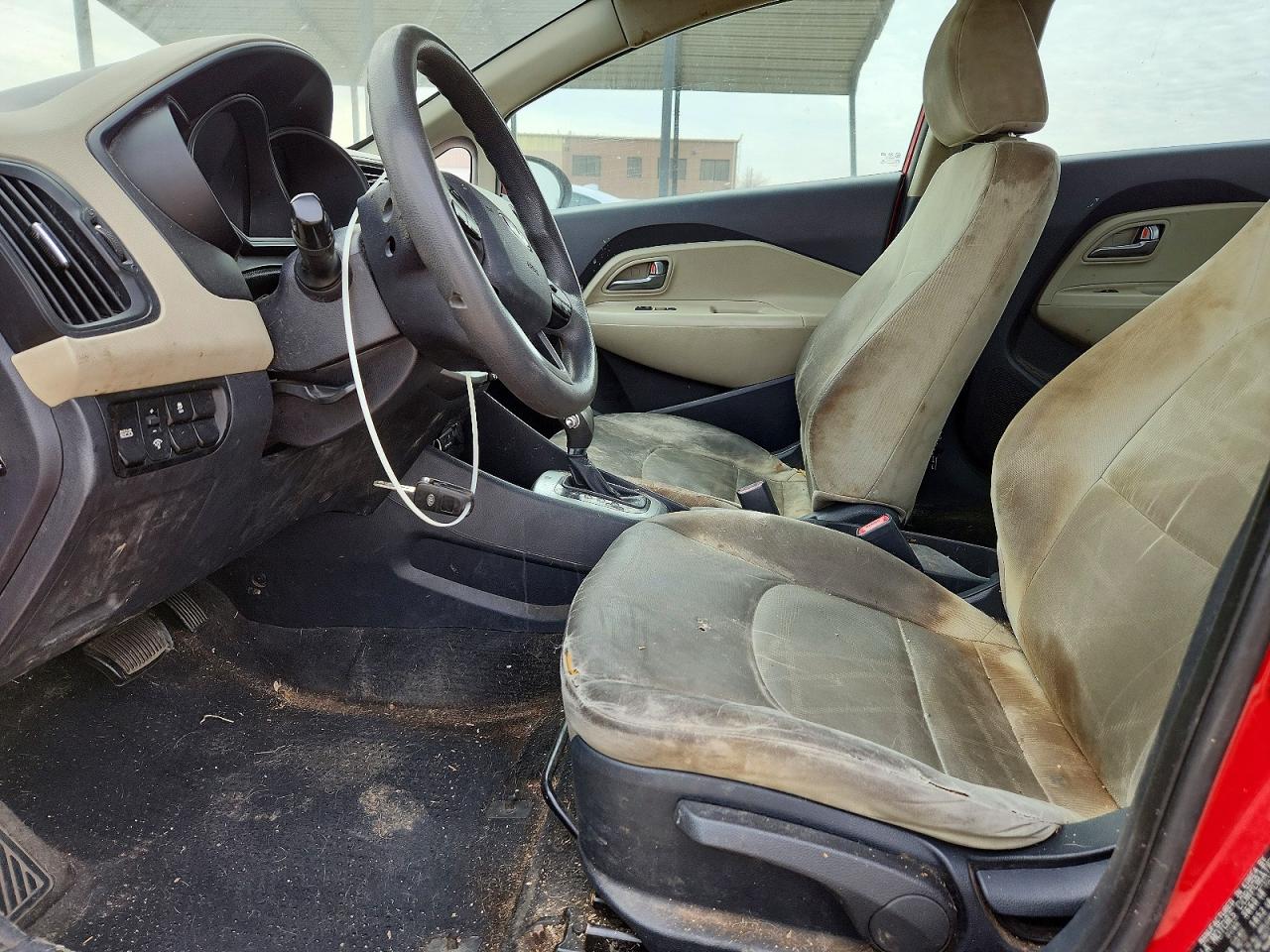 2013 Kia Rio Lx Красный vin: KNADM4A3XD6157928