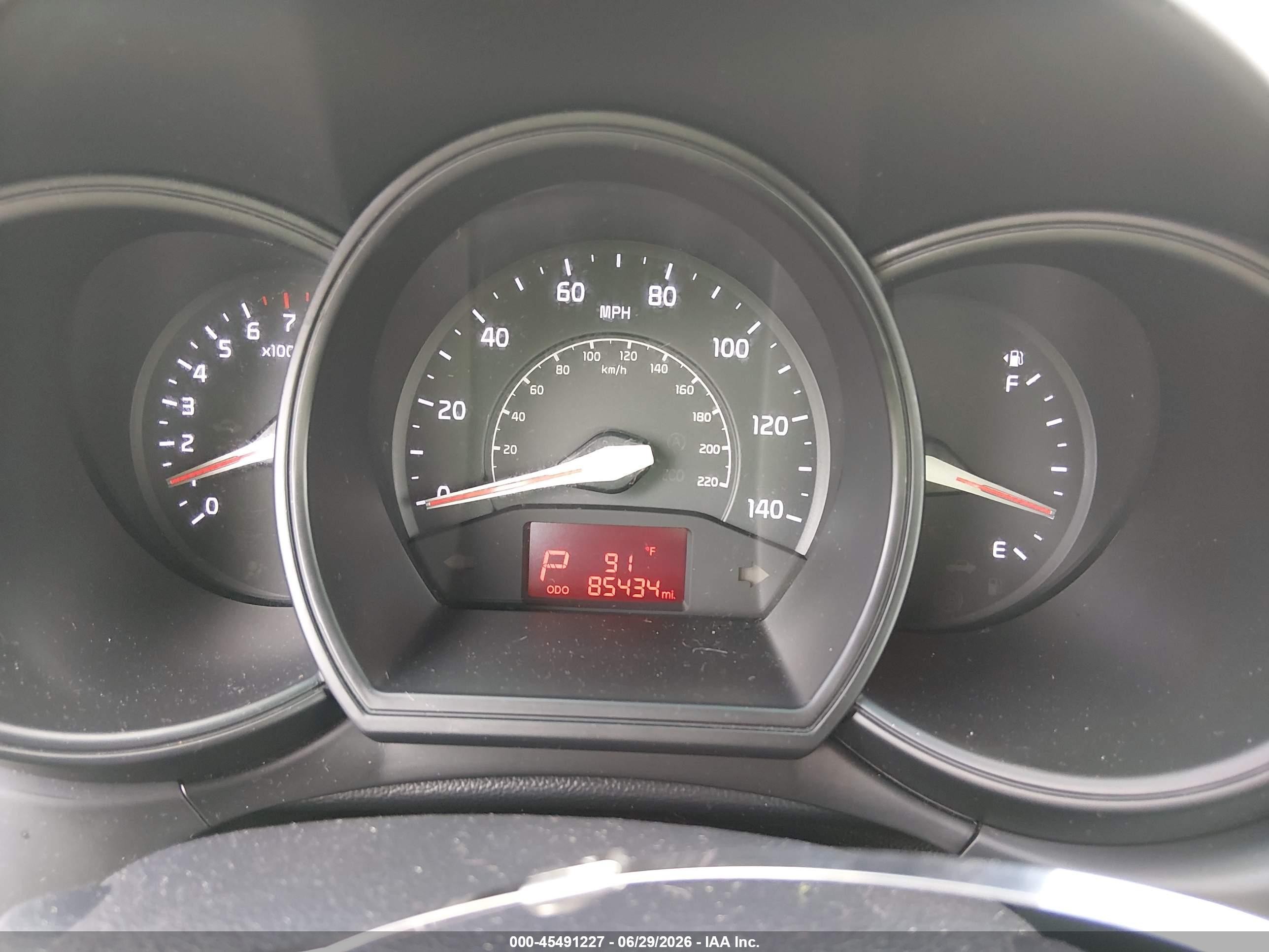 2013 Kia Rio Lx Silver vin: KNADM4A3XD6219439