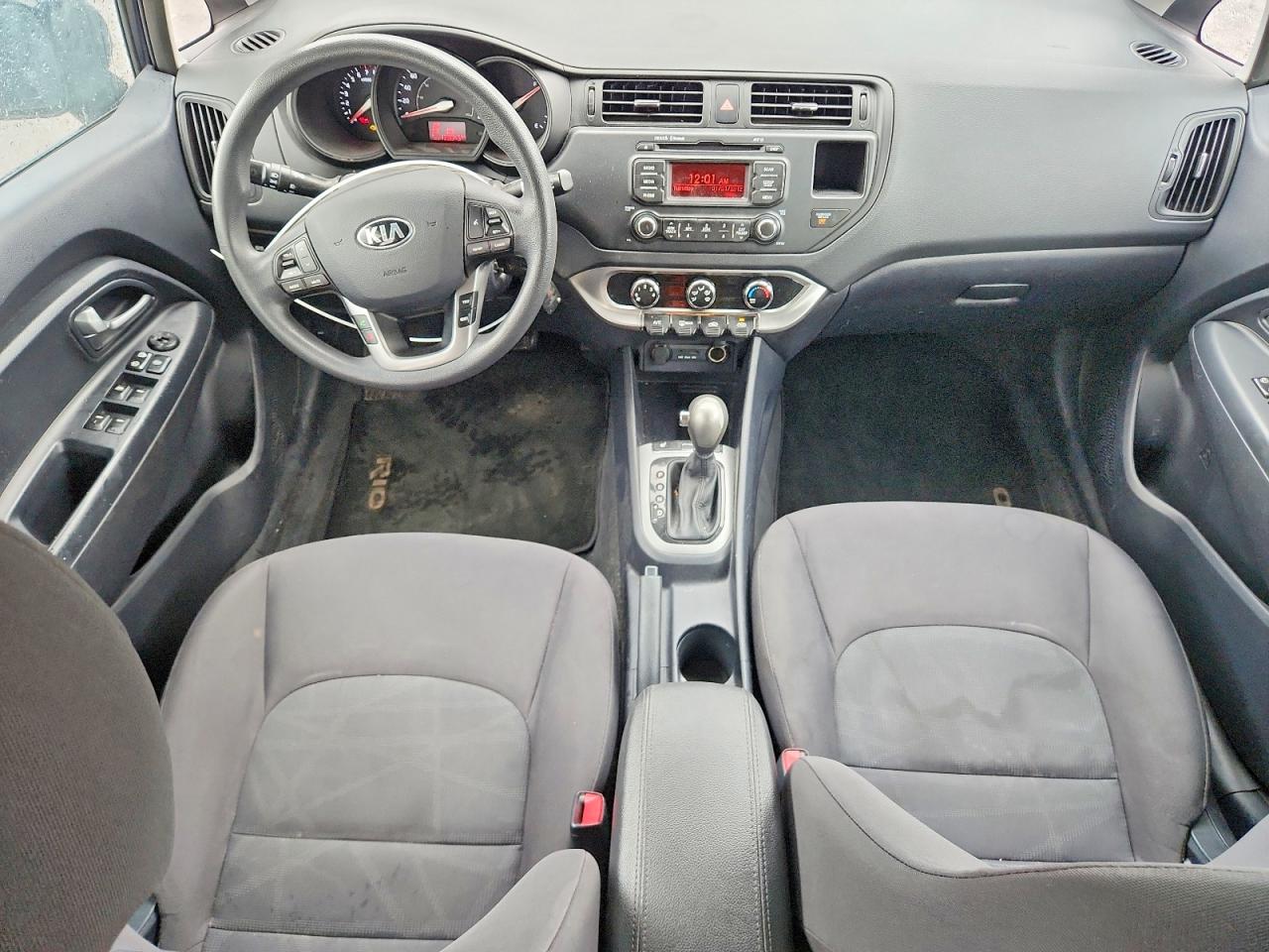 2013 Kia Rio Lx Blue vin: KNADM4A3XD6228769