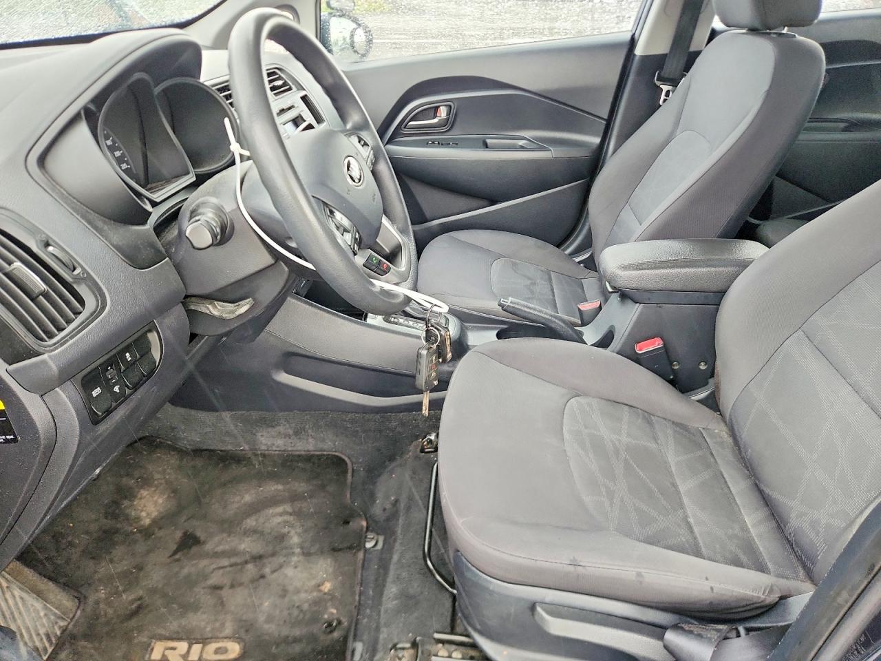 2013 Kia Rio Lx Blue vin: KNADM4A3XD6228769