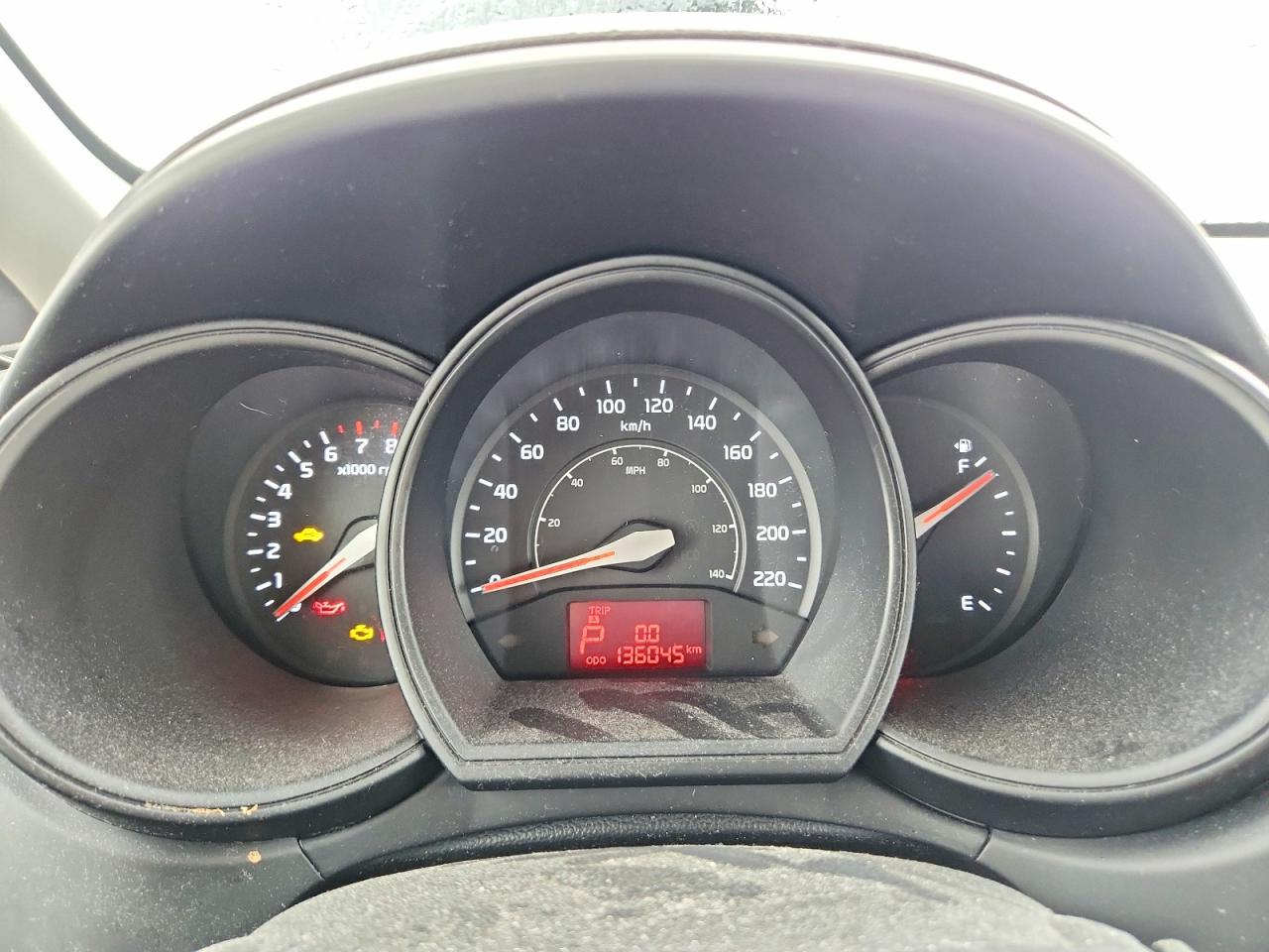 2013 Kia Rio Lx Blue vin: KNADM4A3XD6228769