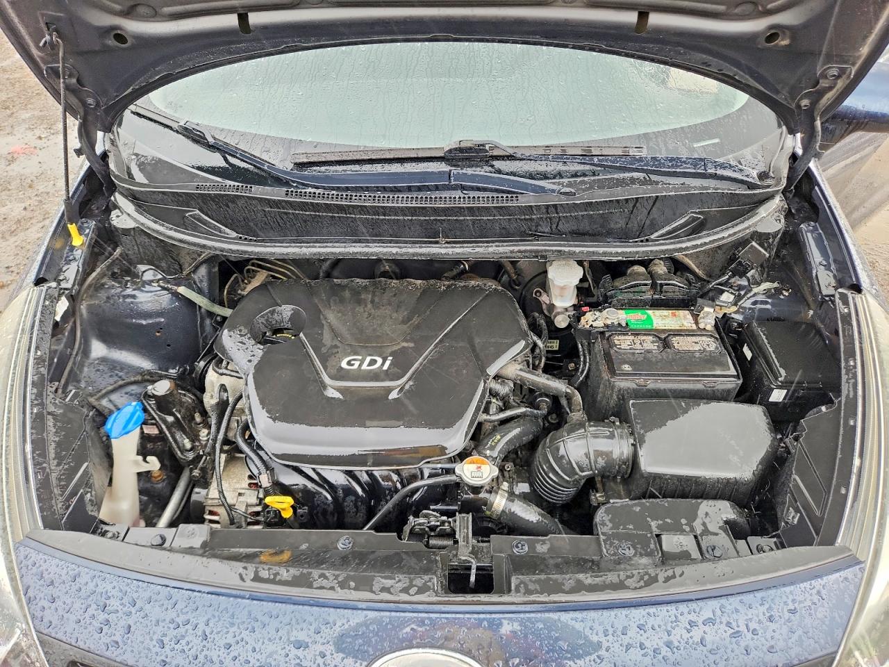 2013 Kia Rio Lx Blue vin: KNADM4A3XD6228769