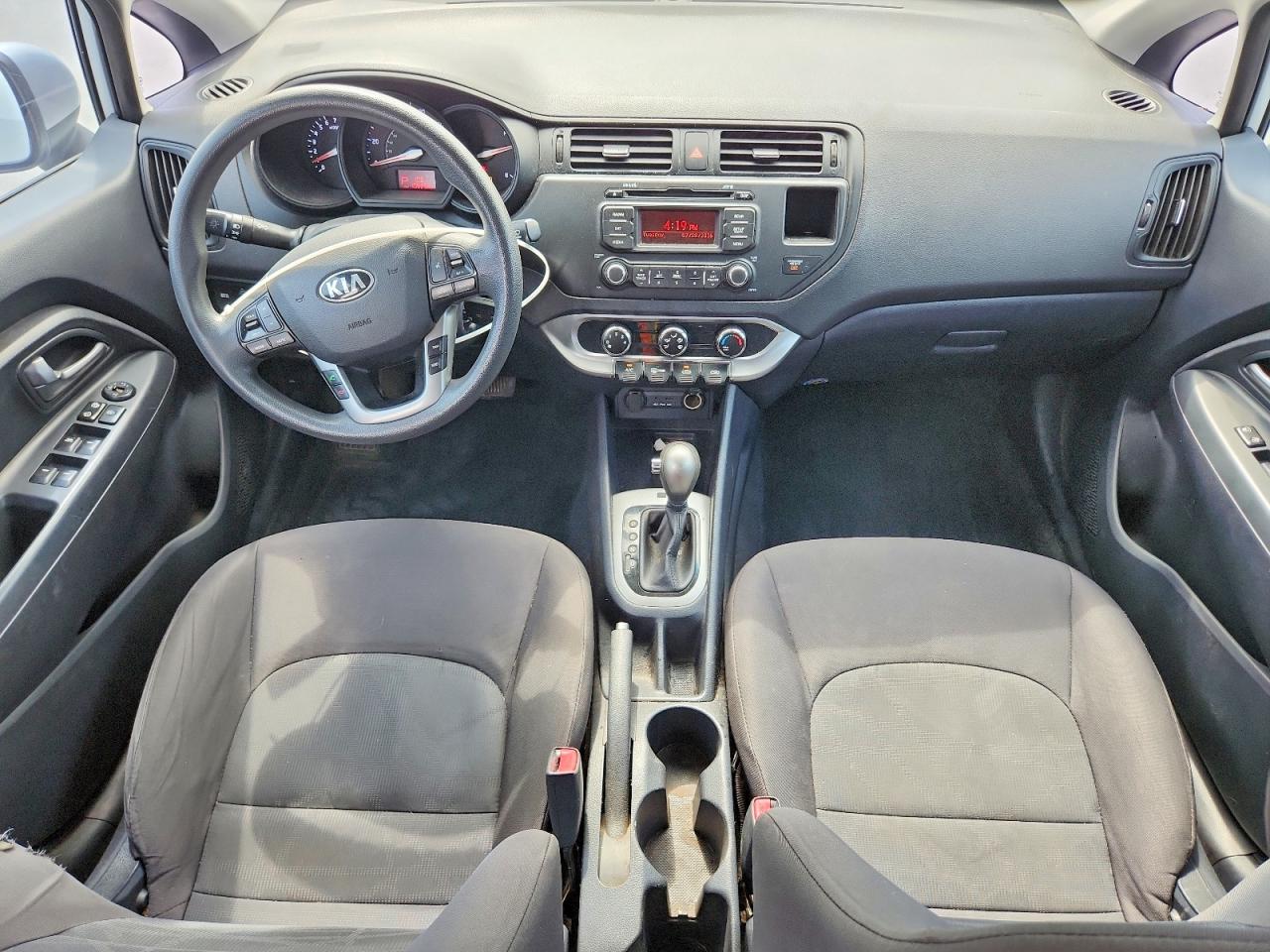 2013 Kia Rio Lx Серебряный vin: KNADM4A3XD6244261