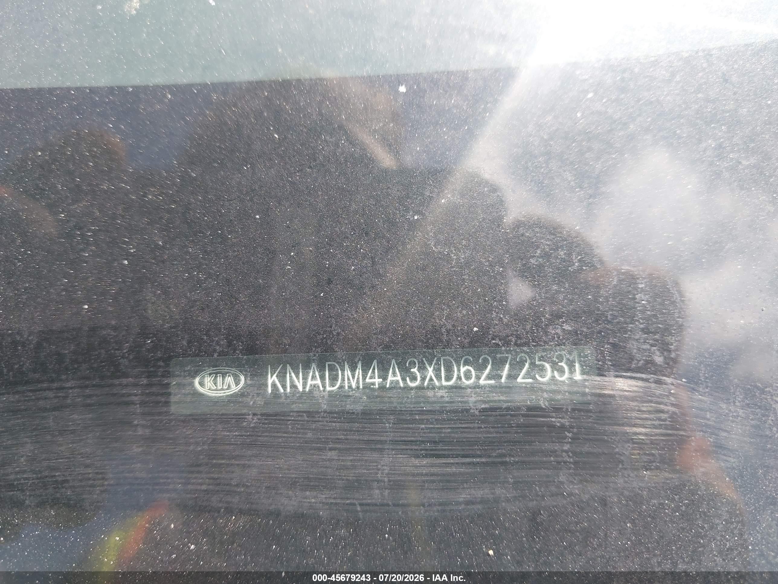2013 Kia Rio Lx Черный vin: KNADM4A3XD6272531