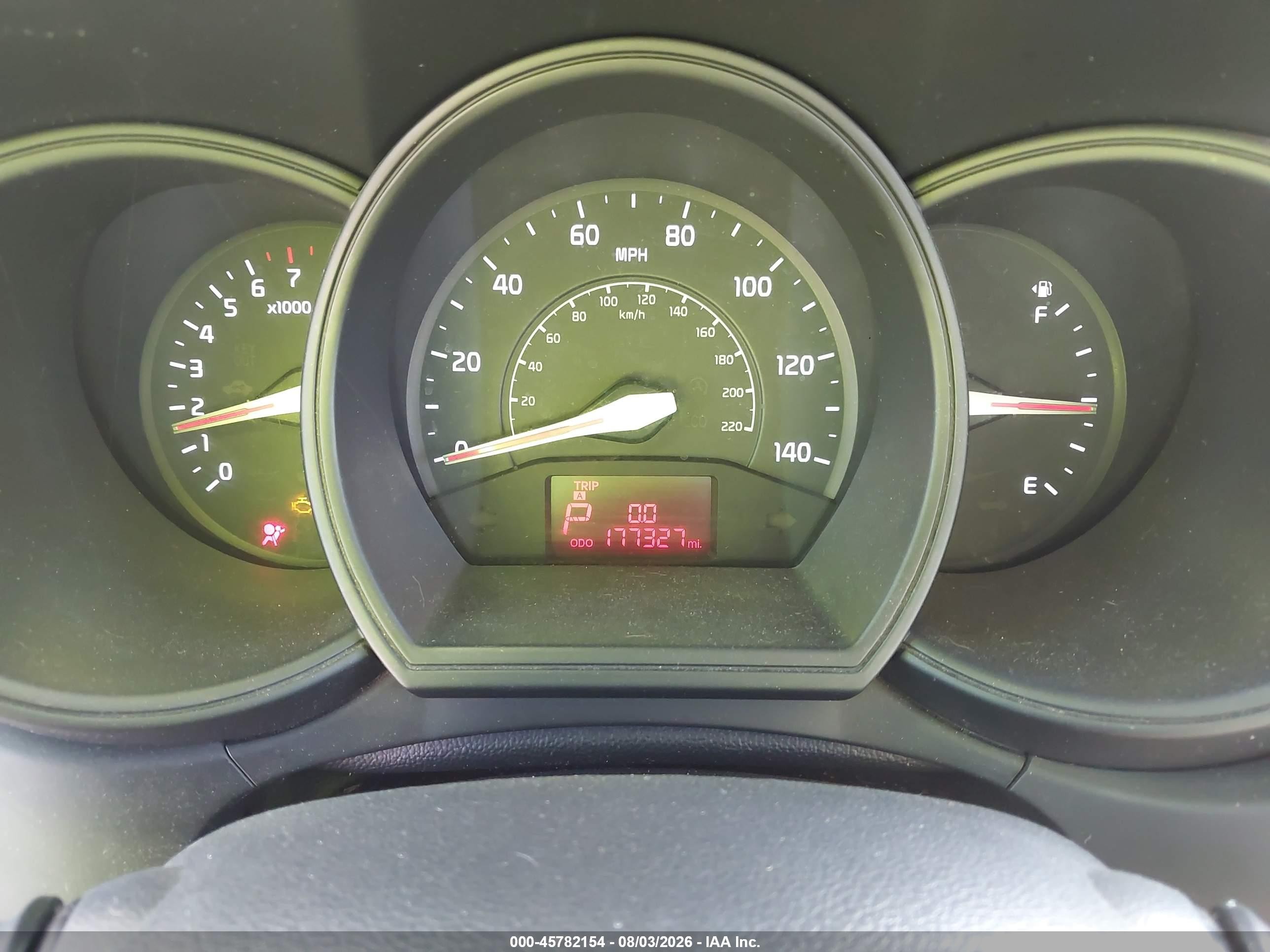 2013 Kia Rio Lx White vin: KNADM4A3XD6288485