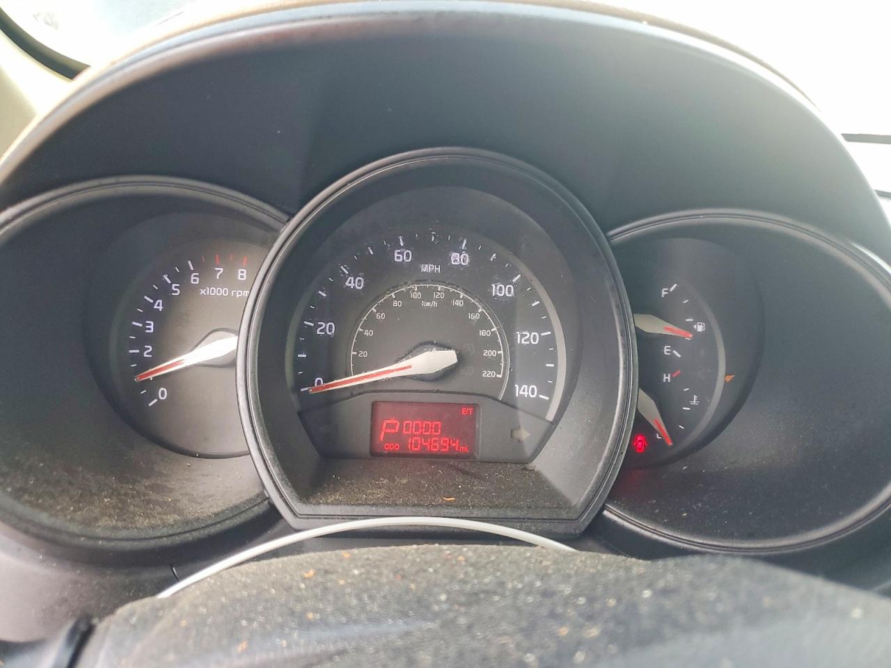 2015 Kia Rio Lx Black vin: KNADM4A3XF6457469