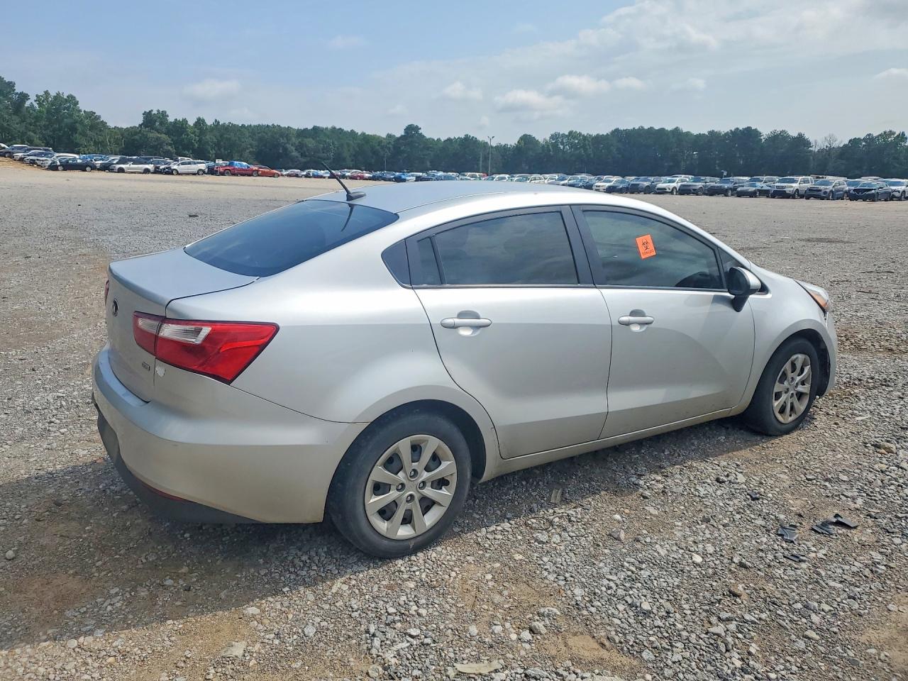 2017 Kia Rio Lx Silver vin: KNADM4A3XH6049394