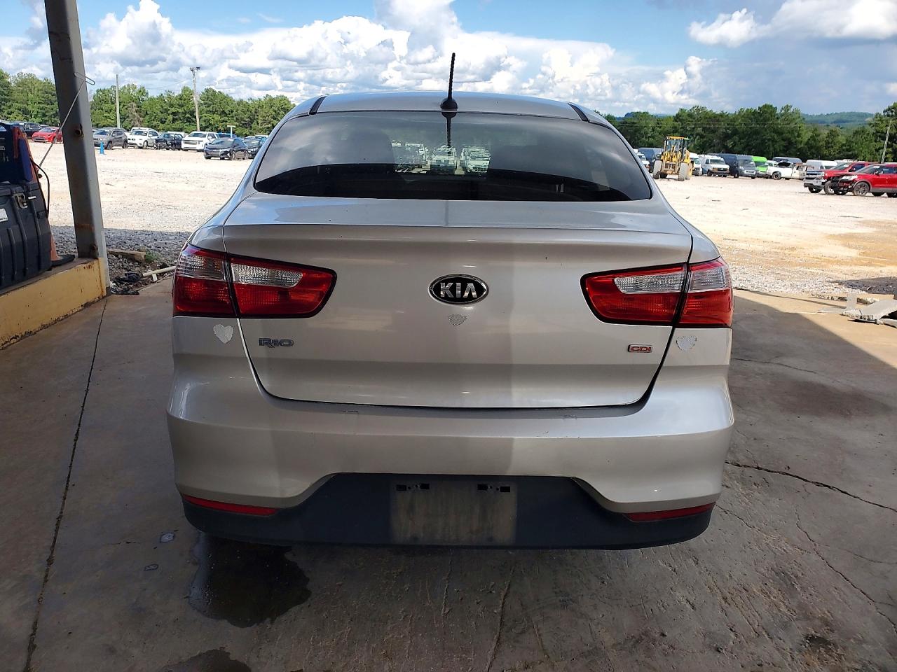 2017 Kia Rio Lx Silver vin: KNADM4A3XH6049394