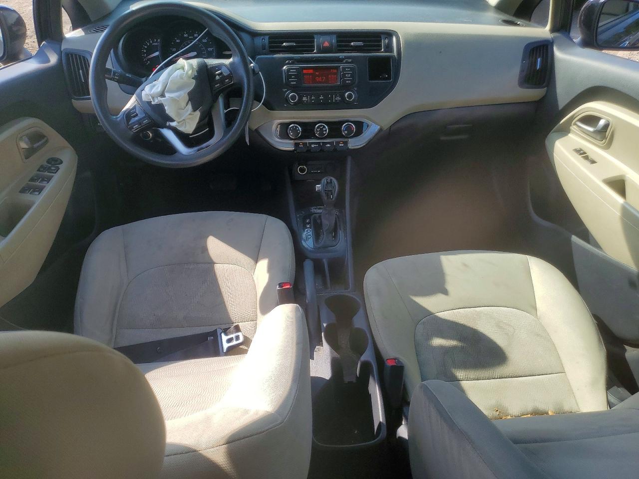 2013 Kia Rio Lx Black vin: KNADM5A31D6288686