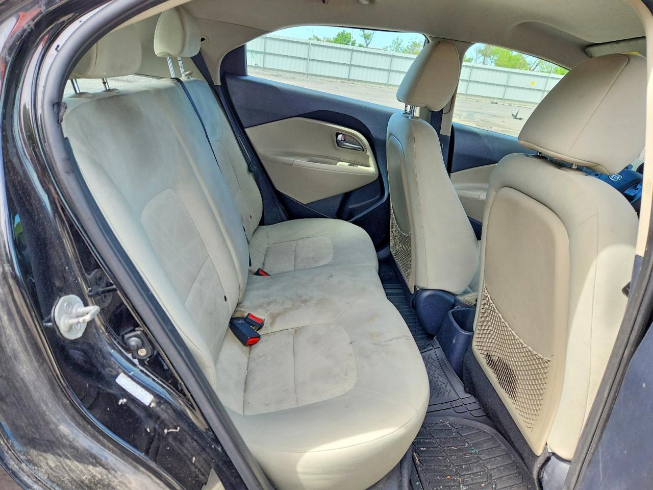 2012 Kia Rio Lx Black vin: KNADM5A32C6039344