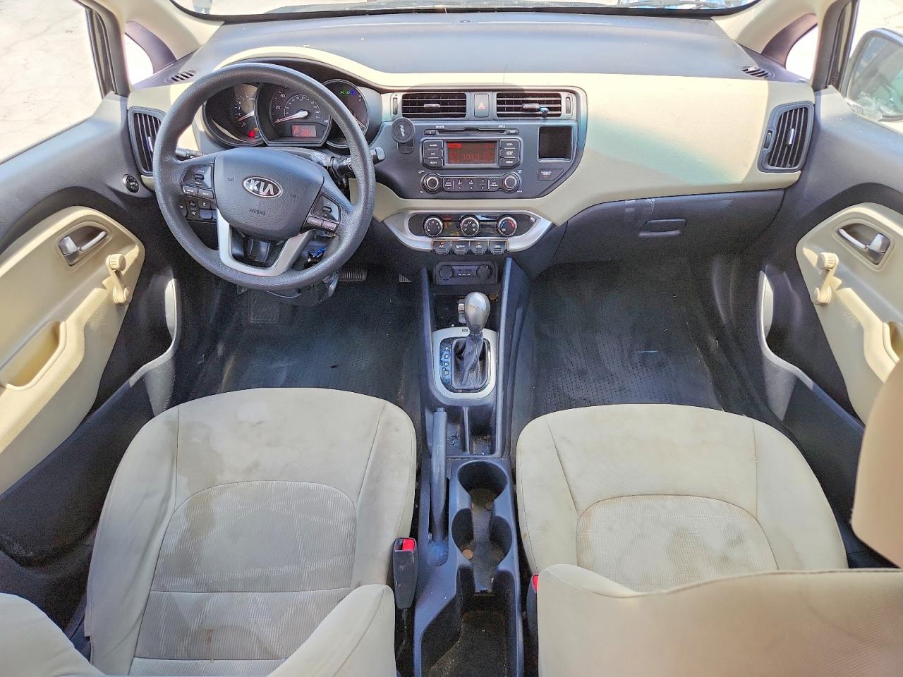2013 Kia Rio Lx Black vin: KNADM5A32D6307066