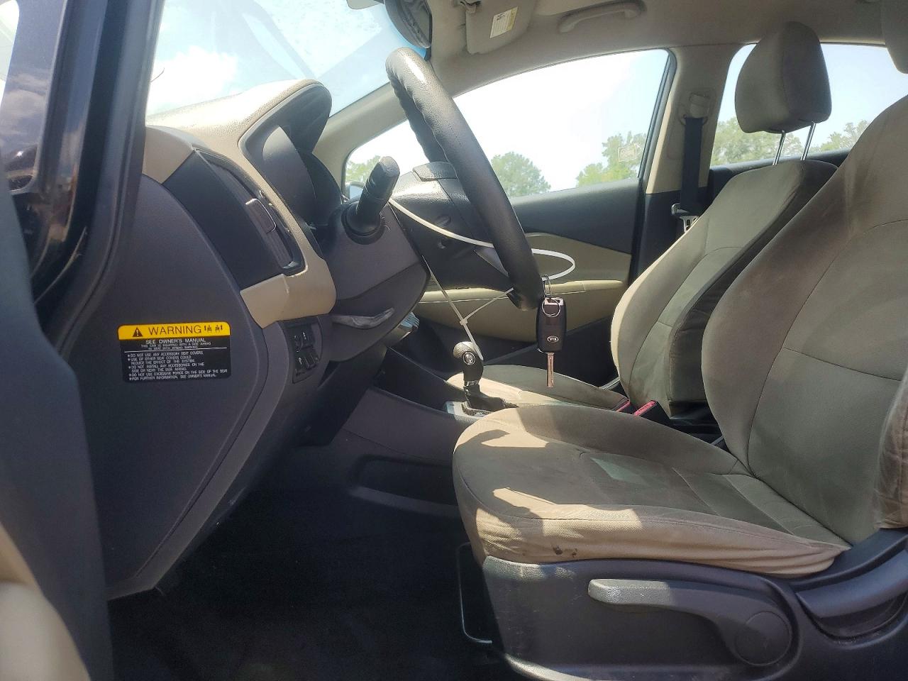 2014 Kia Rio Lx Black vin: KNADM5A32E6406195