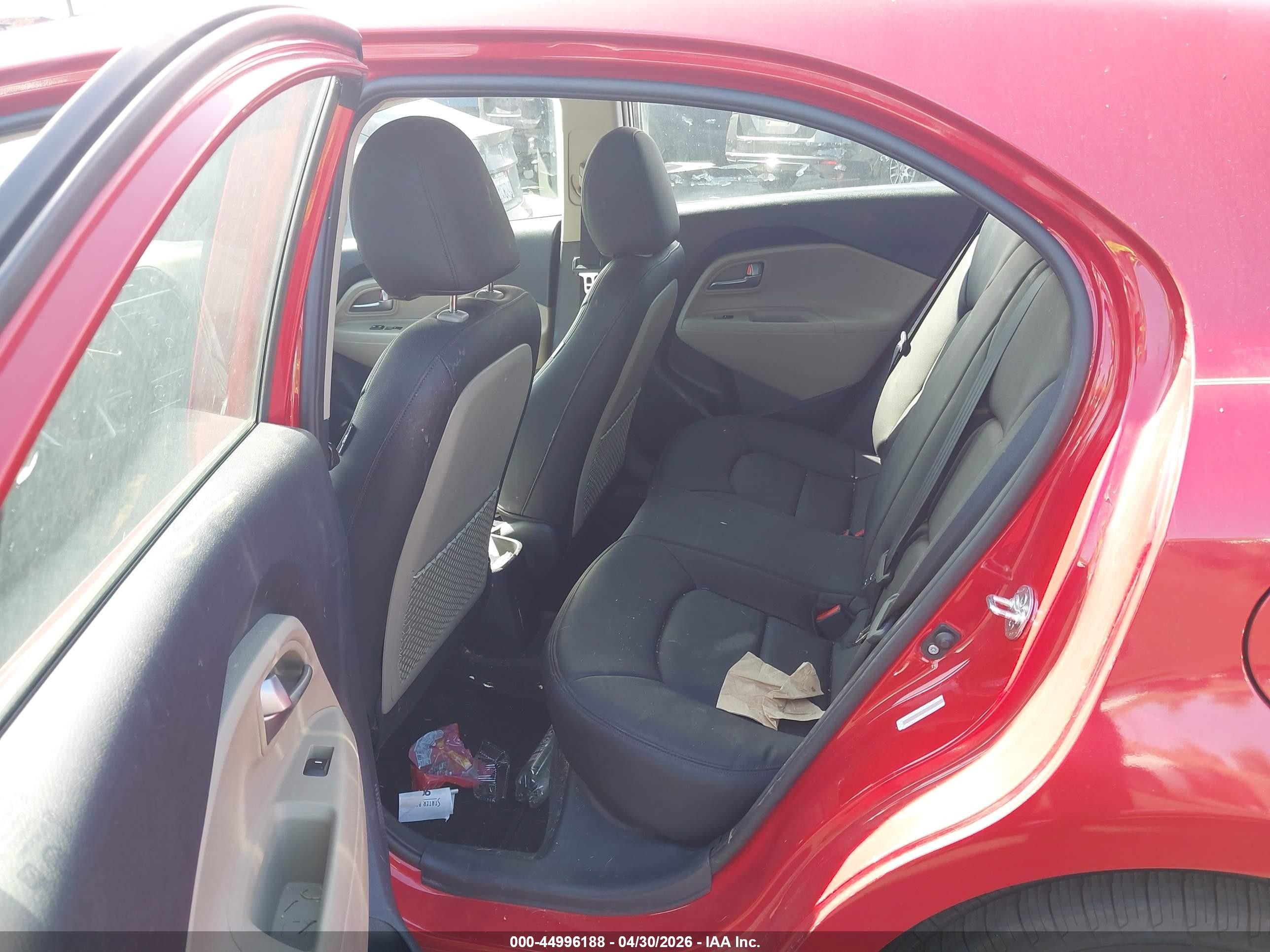 2015 Kia Rio Lx Red vin: KNADM5A32F6458458