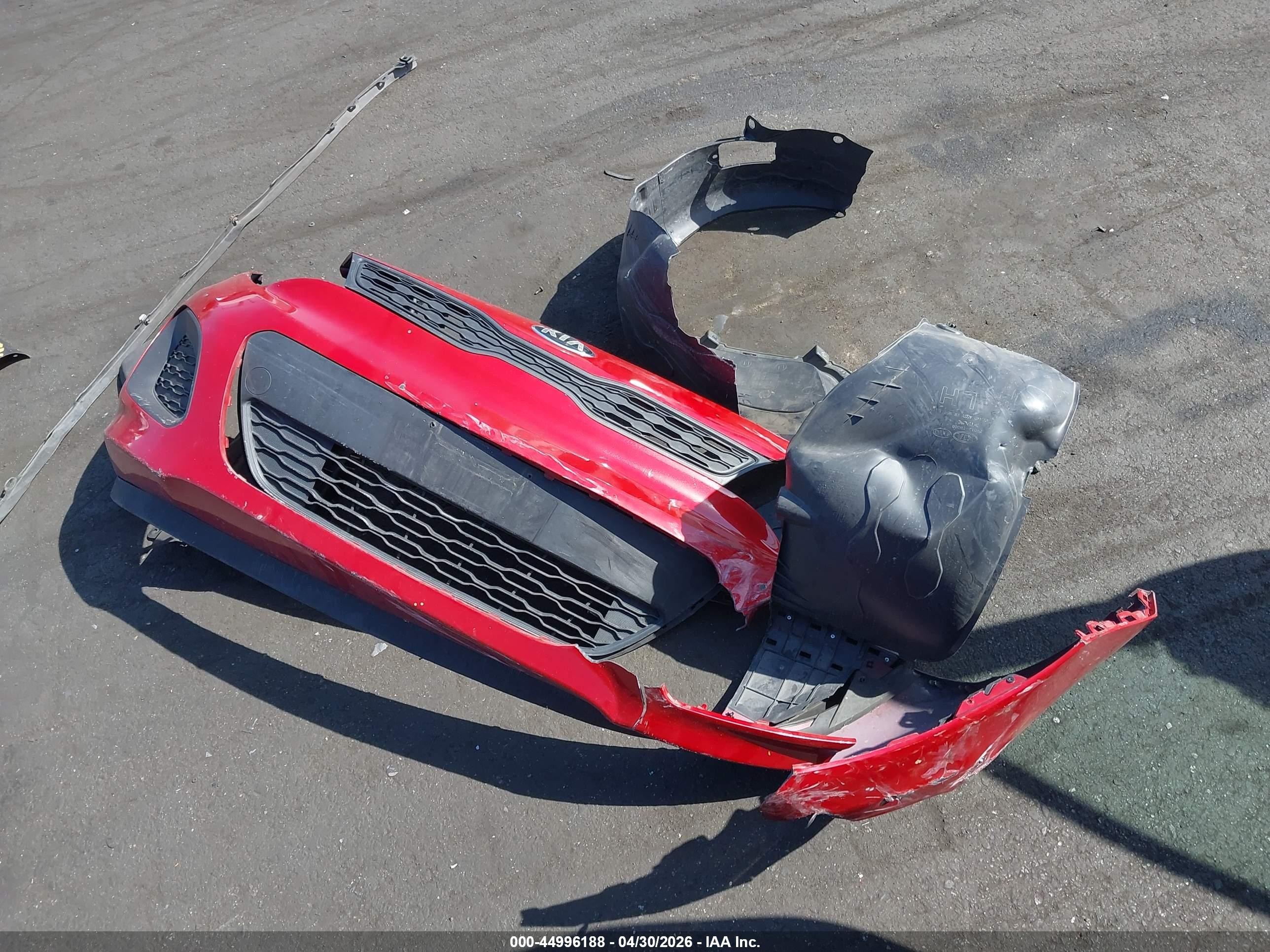 2015 Kia Rio Lx Red vin: KNADM5A32F6458458