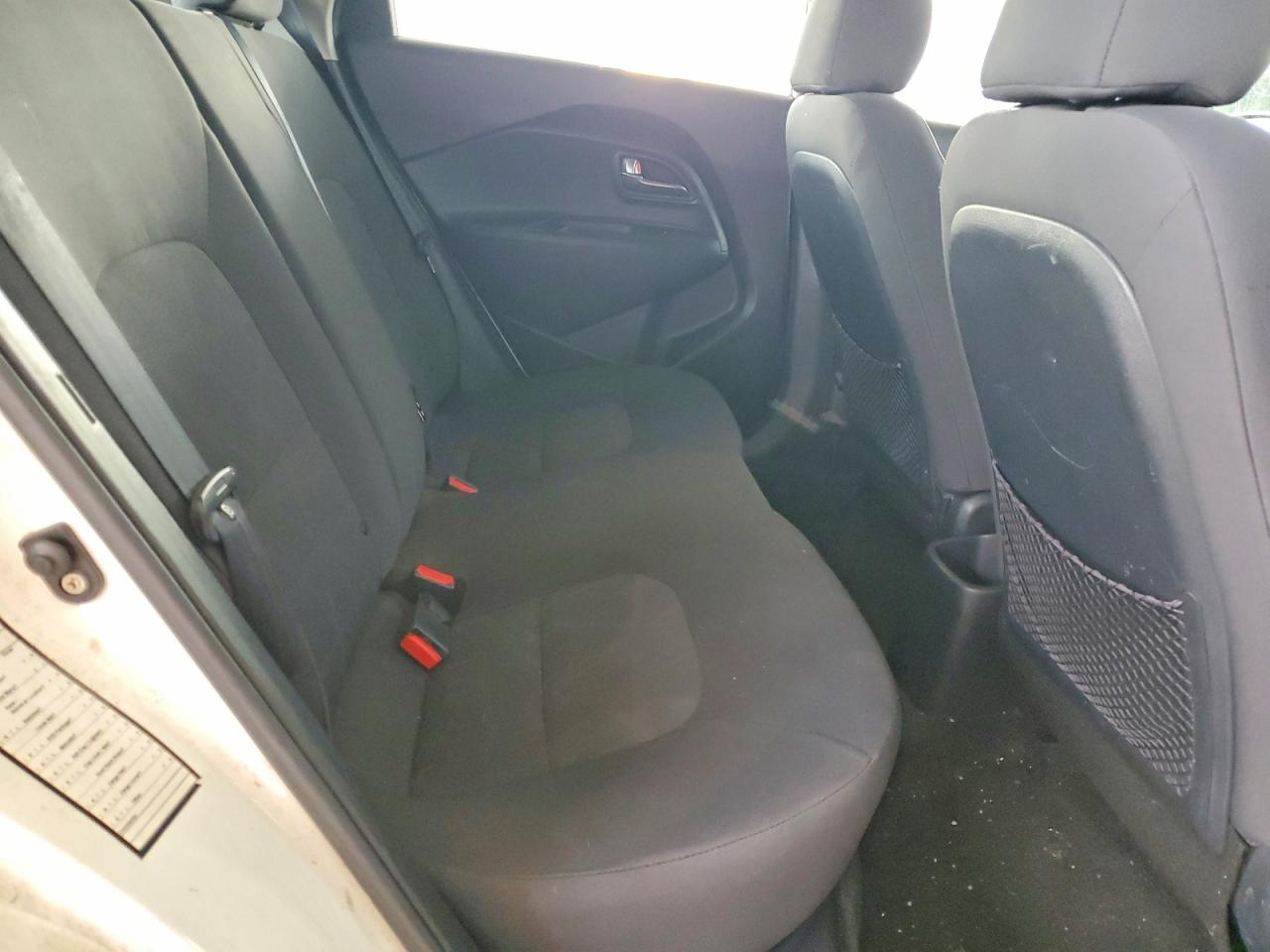 2012 Kia Rio Lx White vin: KNADM5A33C6039871