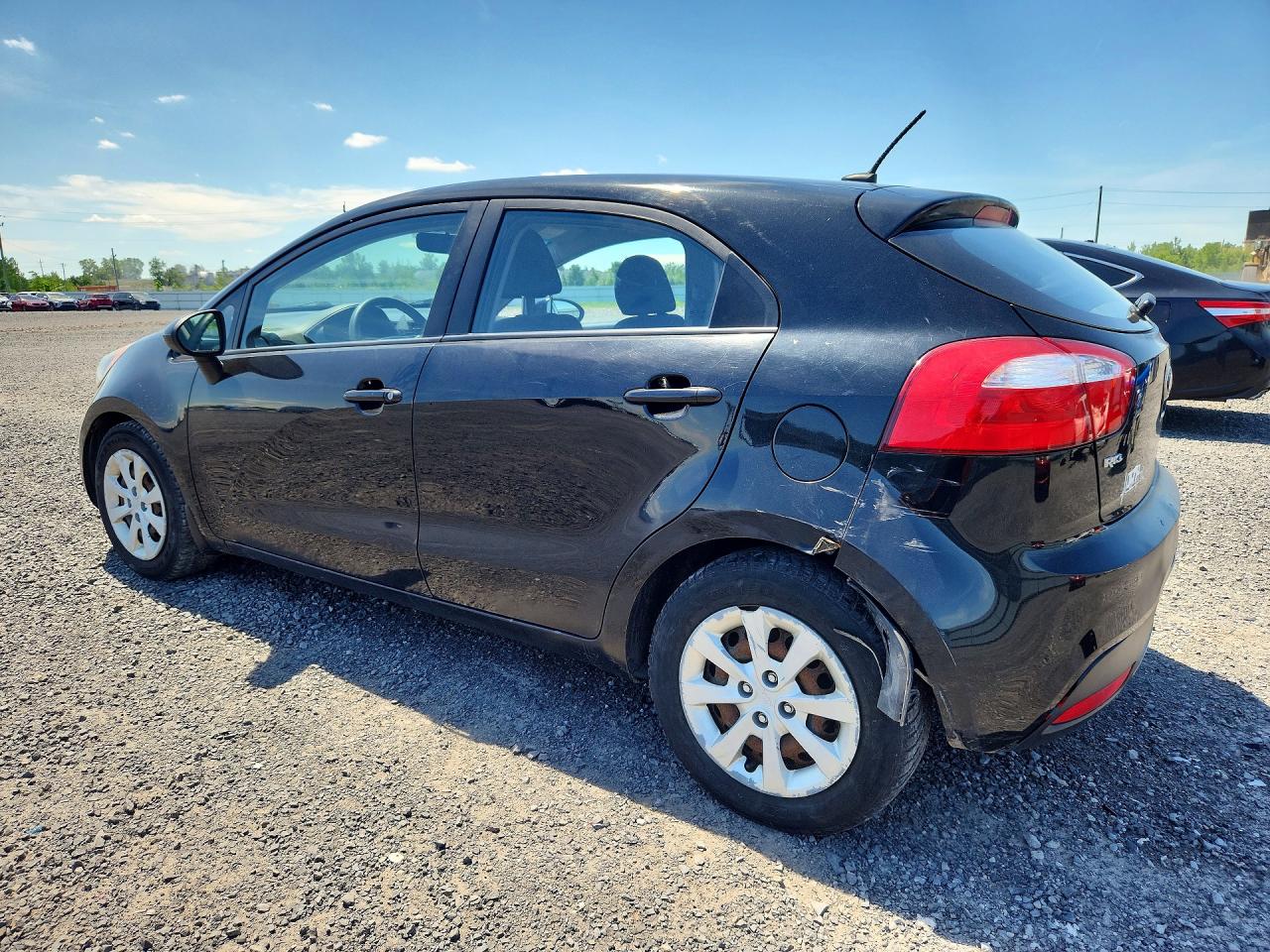 2013 Kia Rio Lx Черный vin: KNADM5A33D6882342