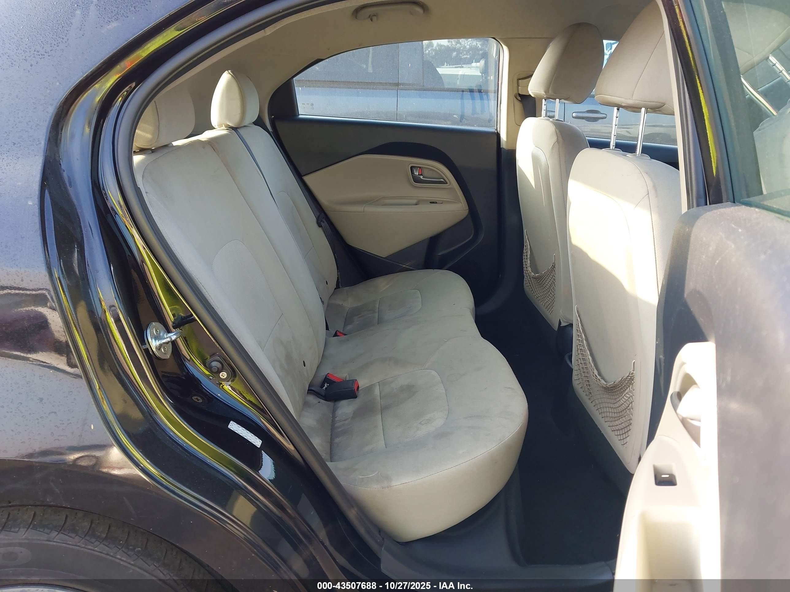 2012 Kia Rio5 Lx Black vin: KNADM5A34C6022254