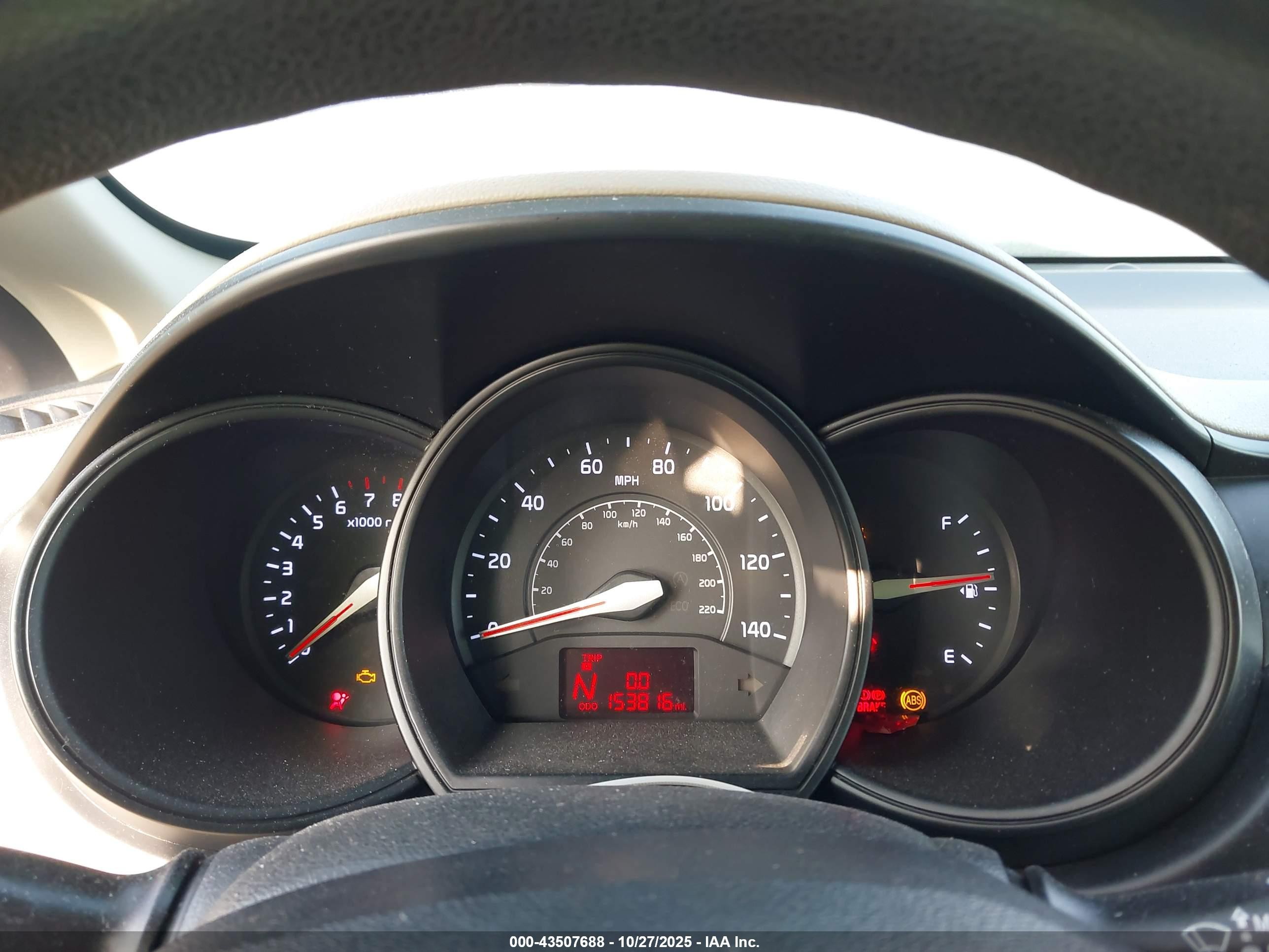 2012 Kia Rio5 Lx Black vin: KNADM5A34C6022254