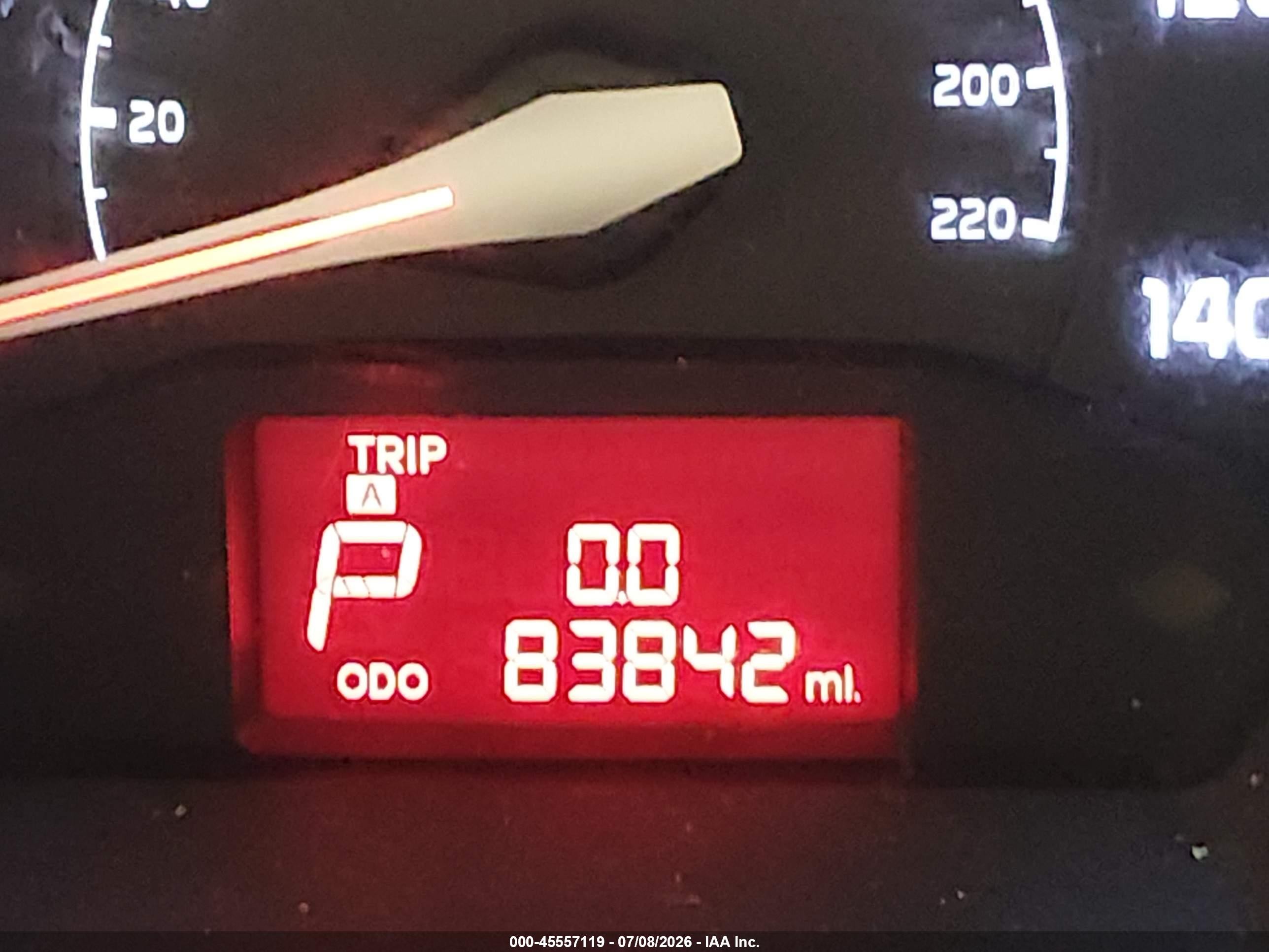 2013 Kia Rio Lx Red vin: KNADM5A34D6110397