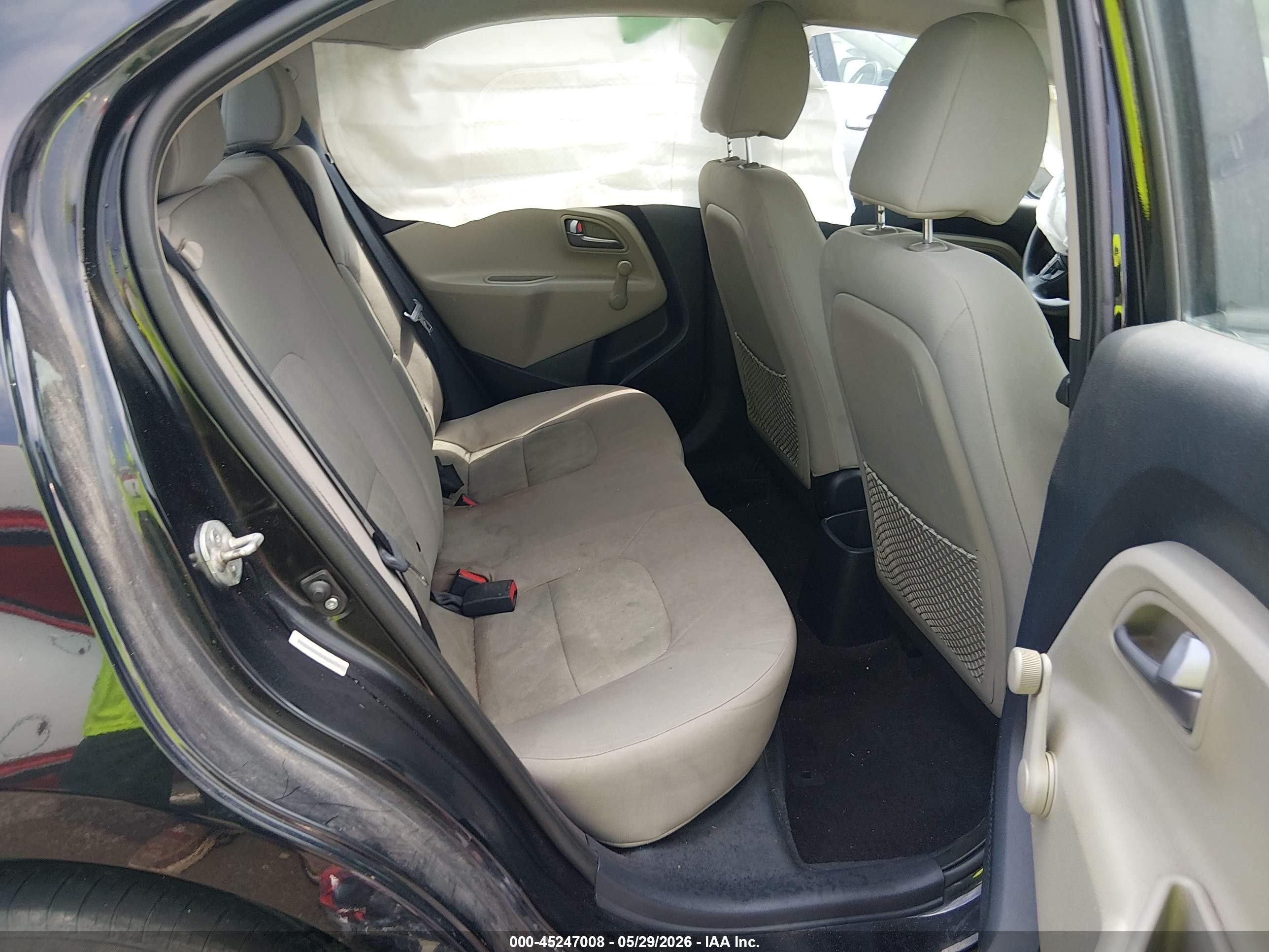 2014 Kia Rio Lx Black vin: KNADM5A35E6362578