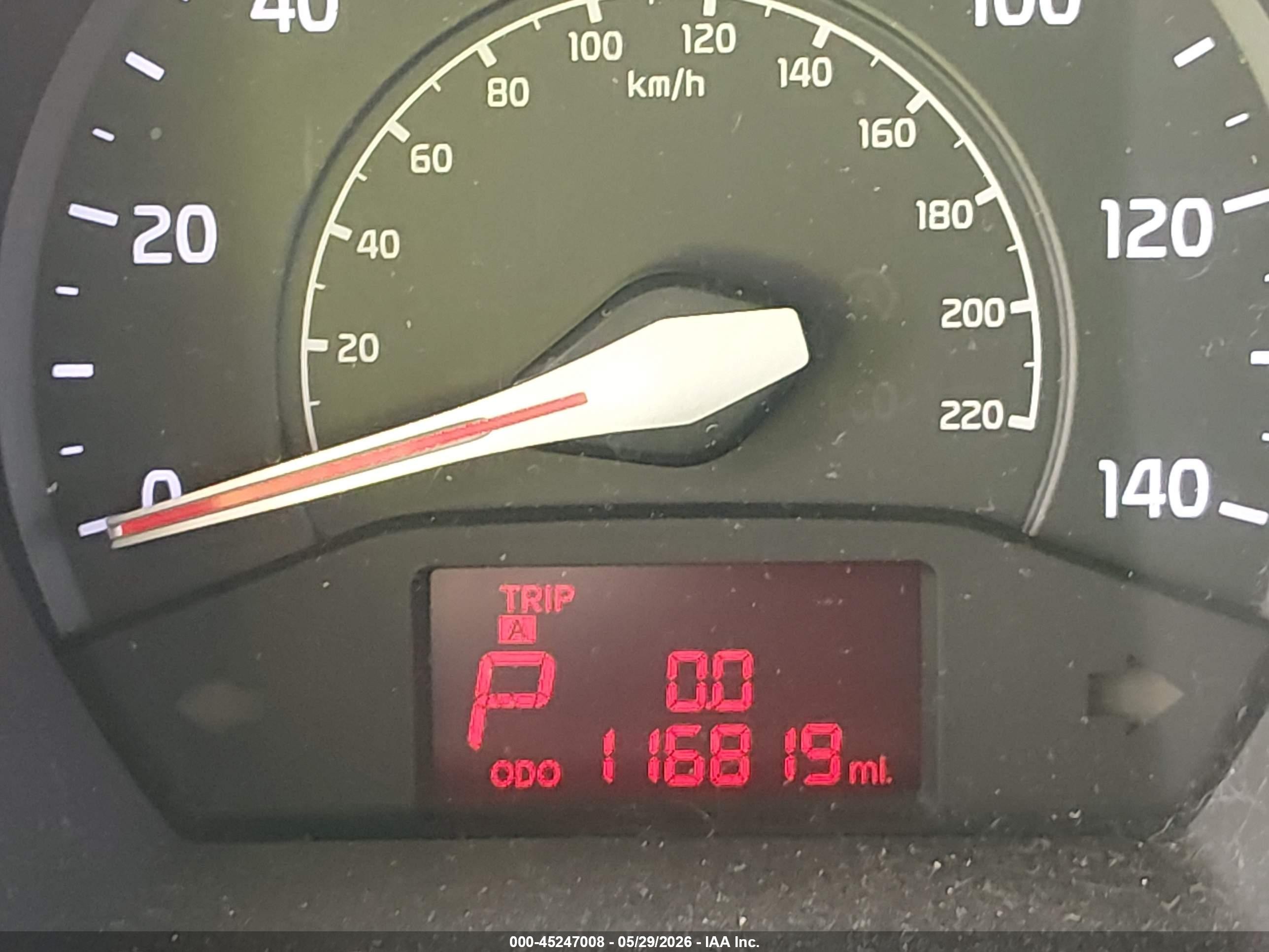2014 Kia Rio Lx Black vin: KNADM5A35E6362578
