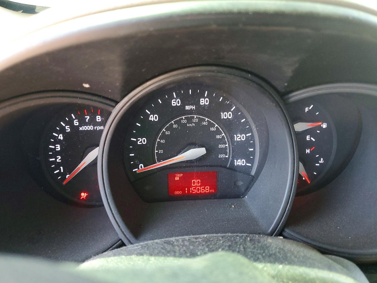 2015 Kia Rio Lx Black vin: KNADM5A35F6494175
