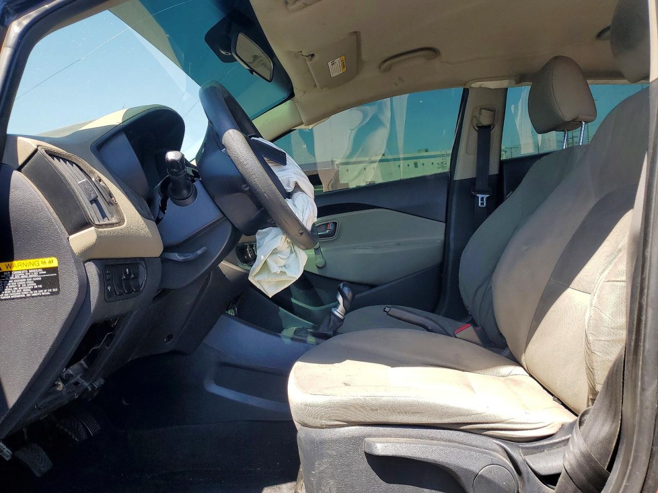 2015 Kia Rio Lx Black vin: KNADM5A35F6494175