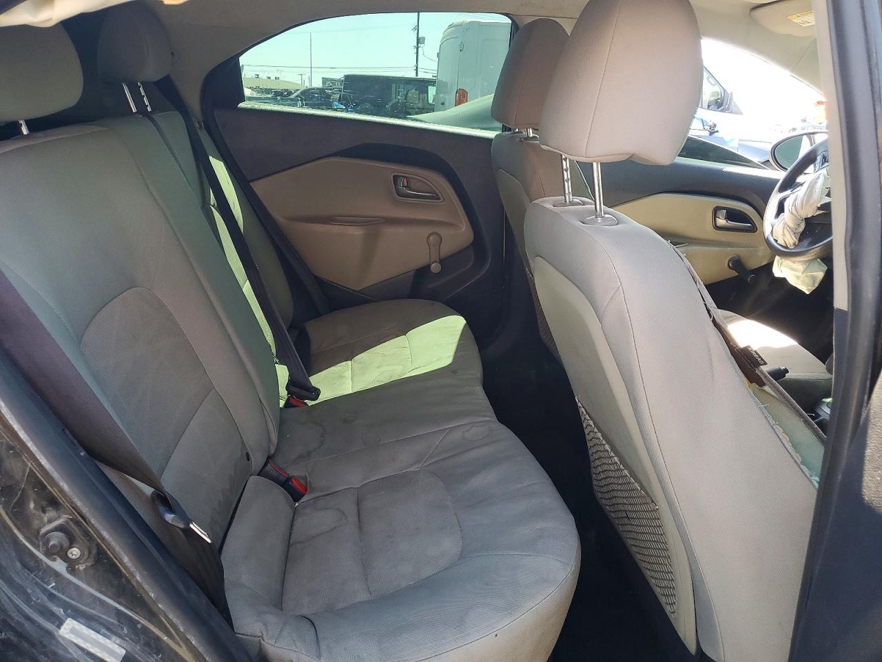 2015 Kia Rio Lx Black vin: KNADM5A35F6494175