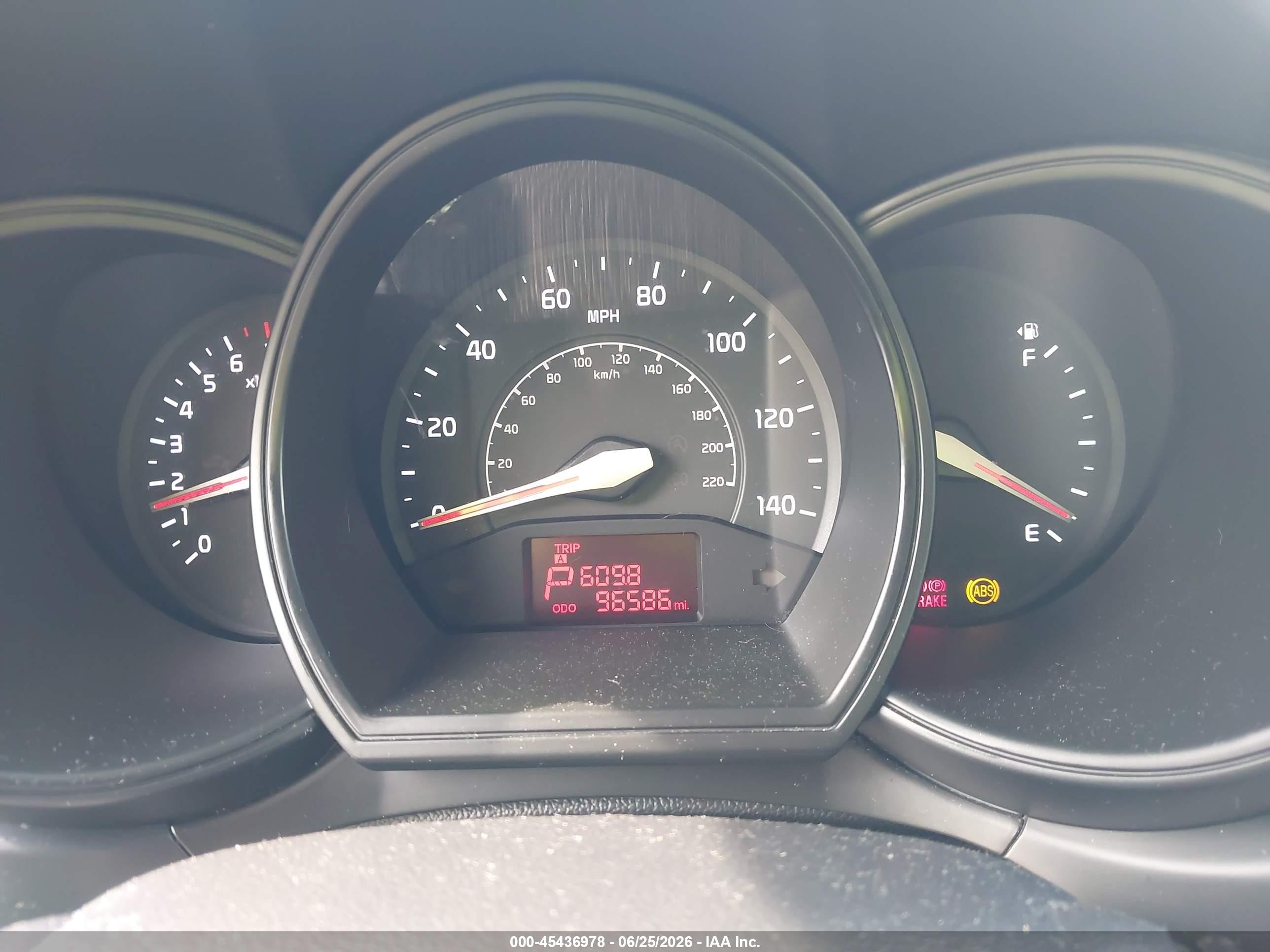 2013 Kia Rio Lx Черный vin: KNADM5A36D6209979