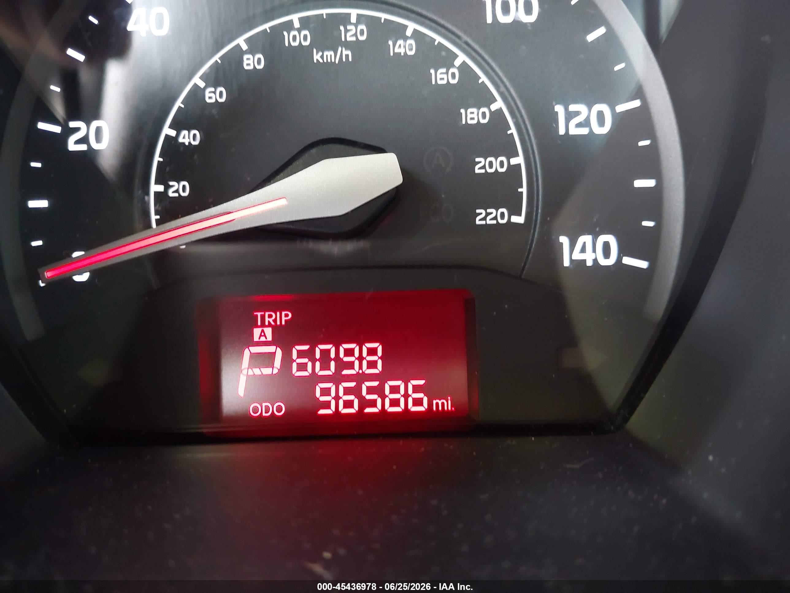 2013 Kia Rio Lx Черный vin: KNADM5A36D6209979