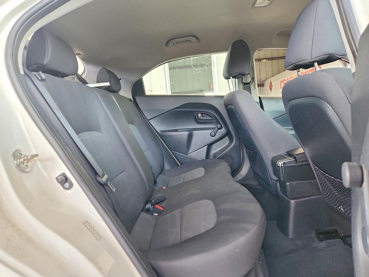 2013 Kia Rio Lx White vin: KNADM5A36D6236020