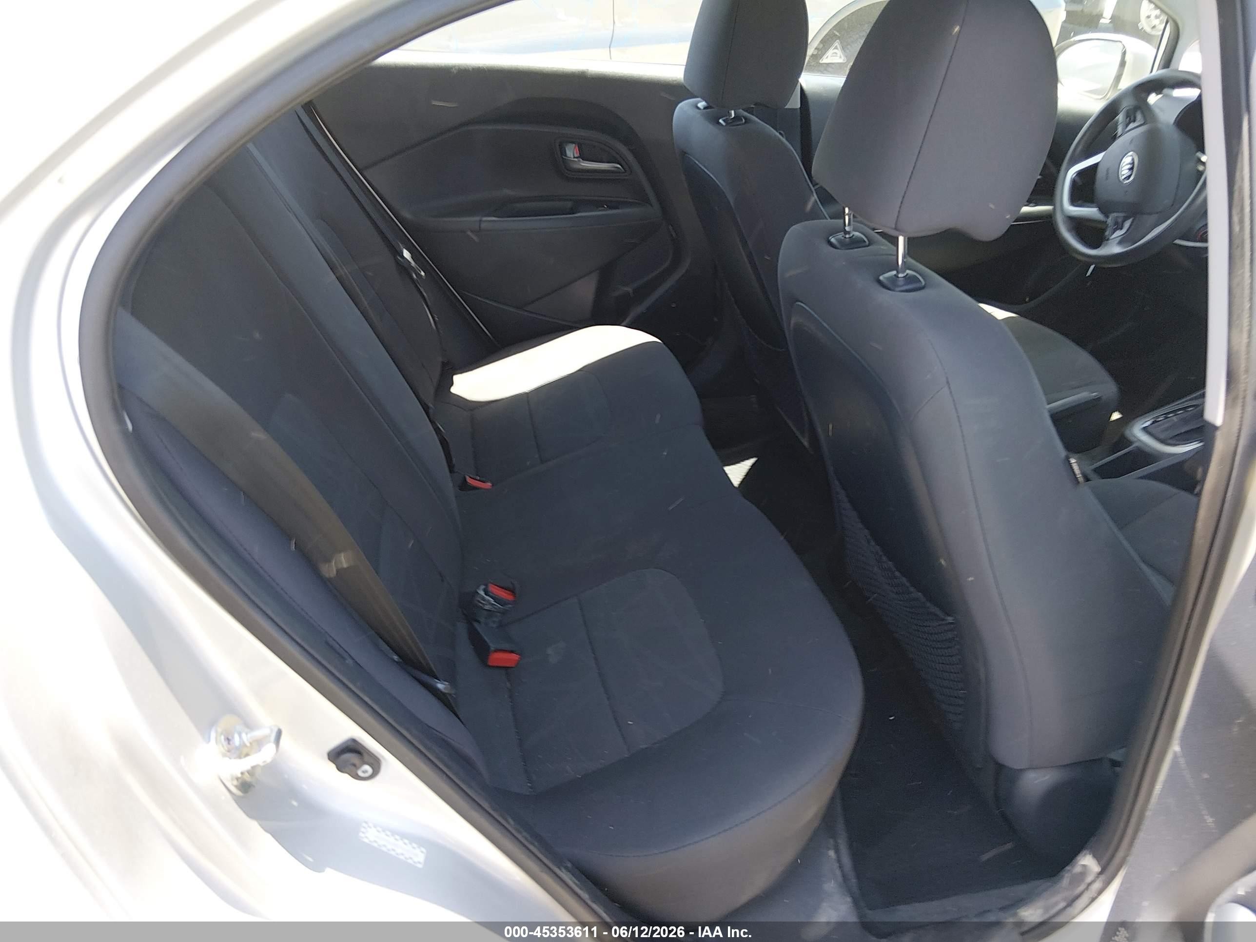 2013 Kia Rio Lx Silver vin: KNADM5A36D6248748