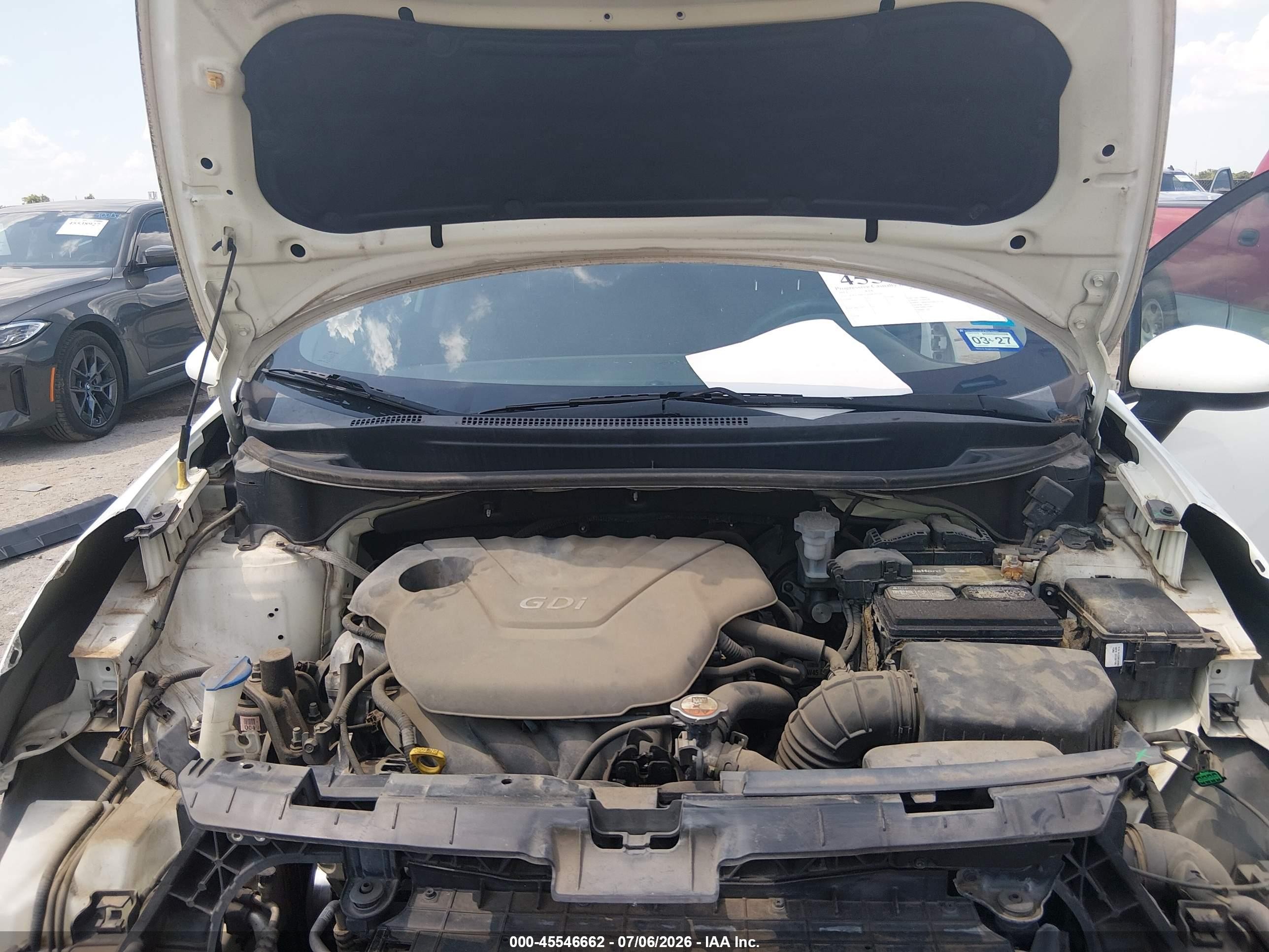 2013 Kia Rio Lx Белый vin: KNADM5A36D6303943