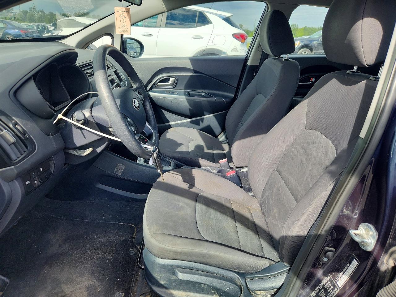 2015 Kia Rio Lx Blue vin: KNADM5A36F6972796