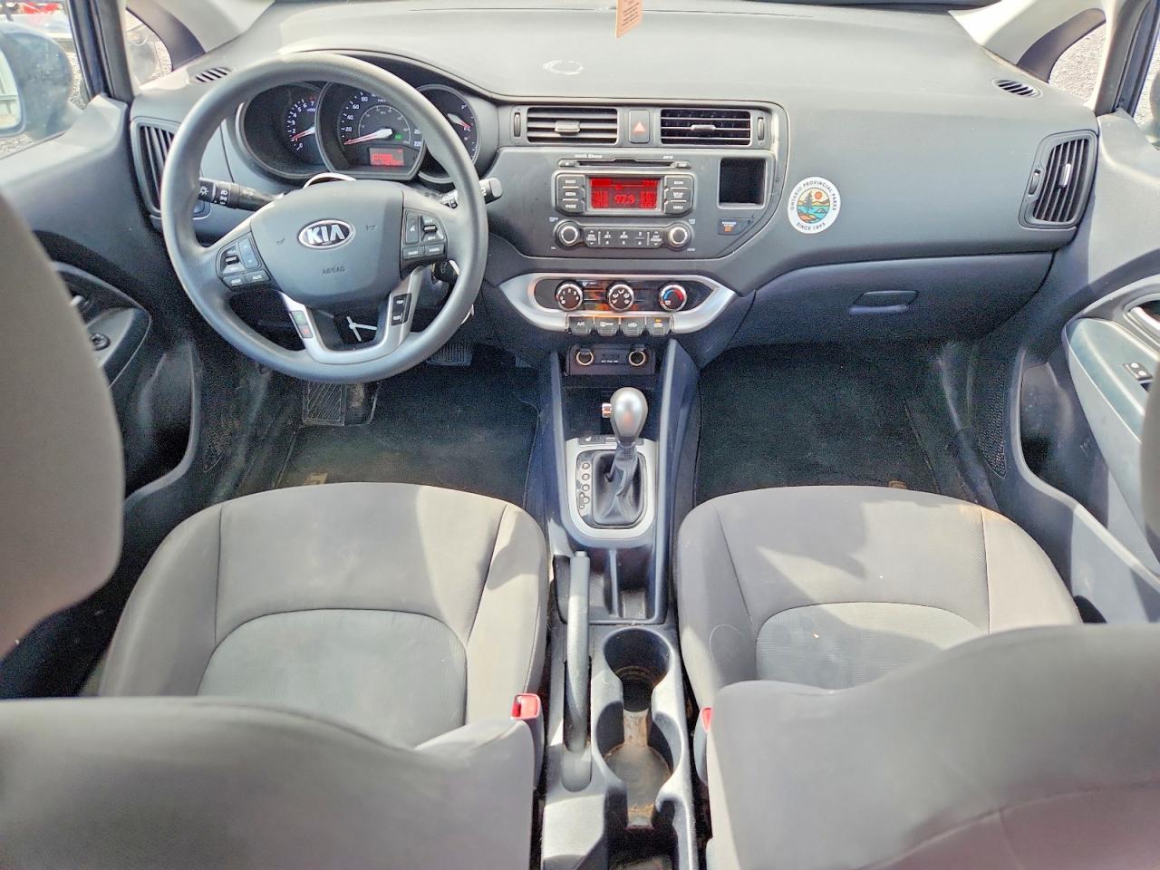2015 Kia Rio Lx Blue vin: KNADM5A36F6972796