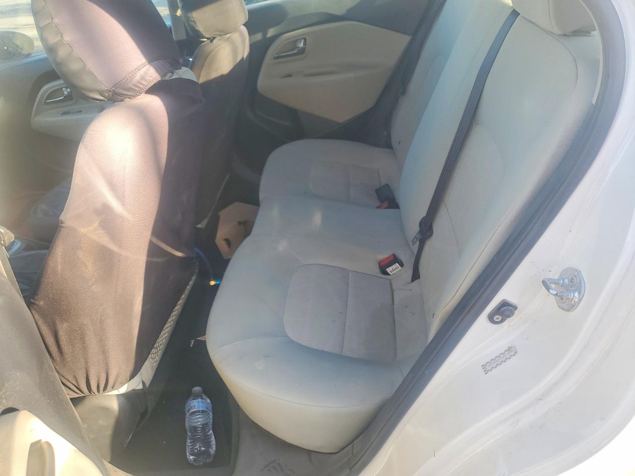 2012 Kia Rio Lx White vin: KNADM5A37C6012656