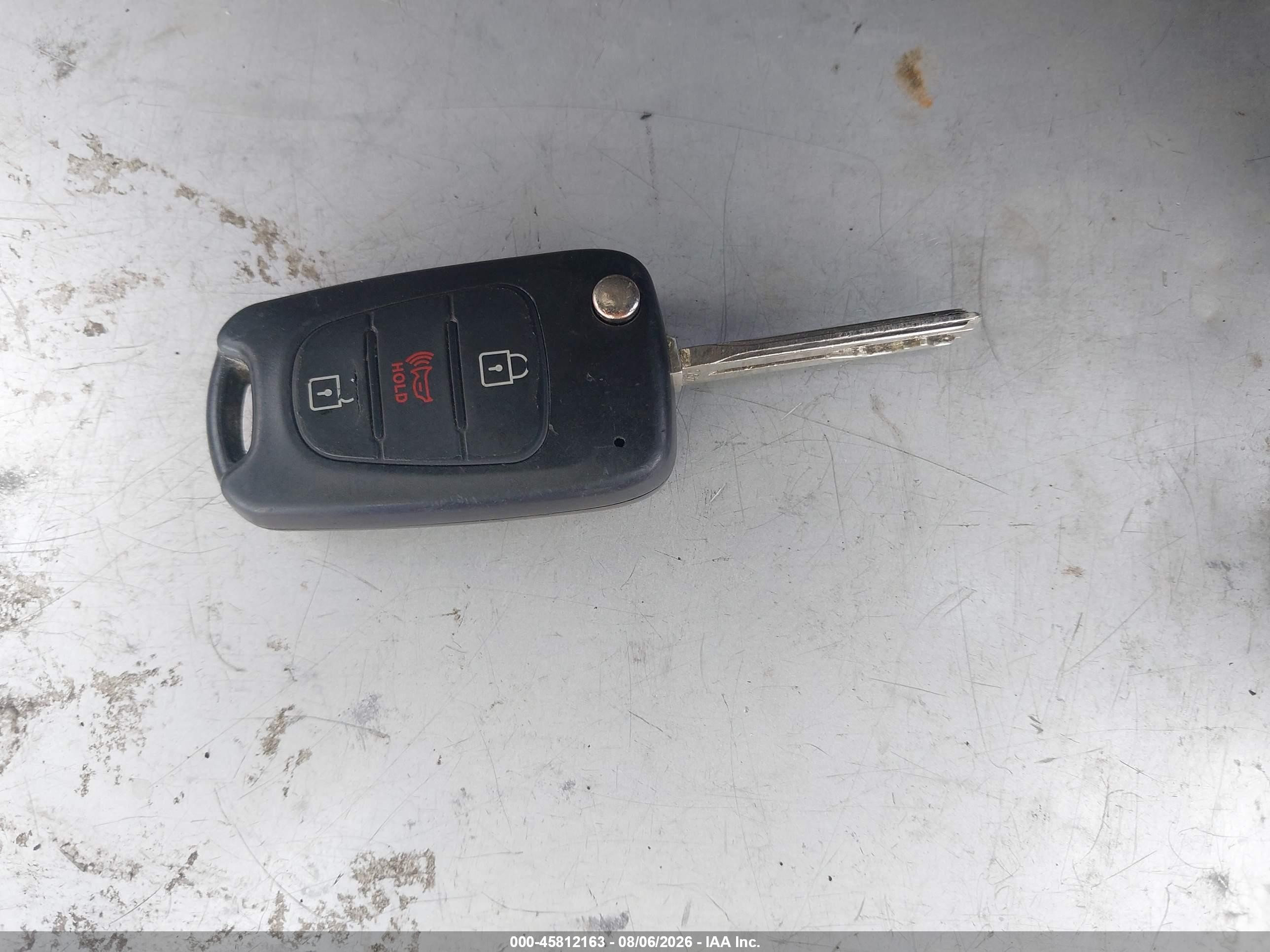 2013 Kia Rio Lx Black vin: KNADM5A37D6106912
