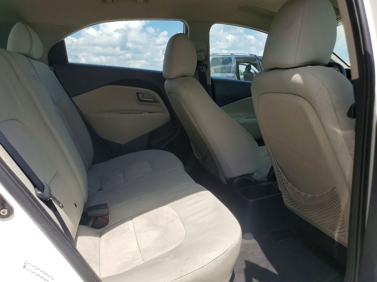 2013 Kia Rio Lx Белый vin: KNADM5A37D6110006