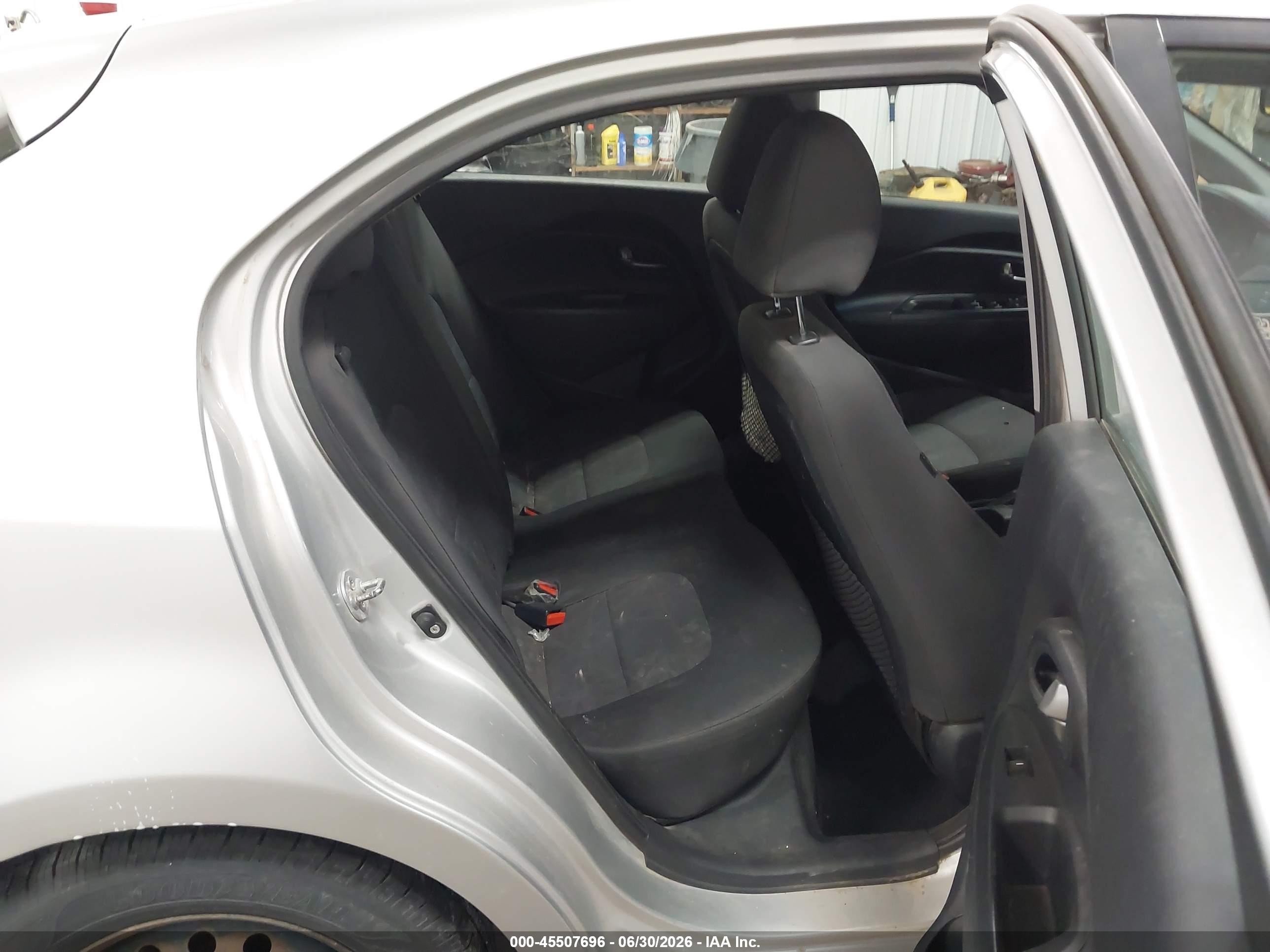 2013 Kia Rio Lx Серебряный vin: KNADM5A37D6186499