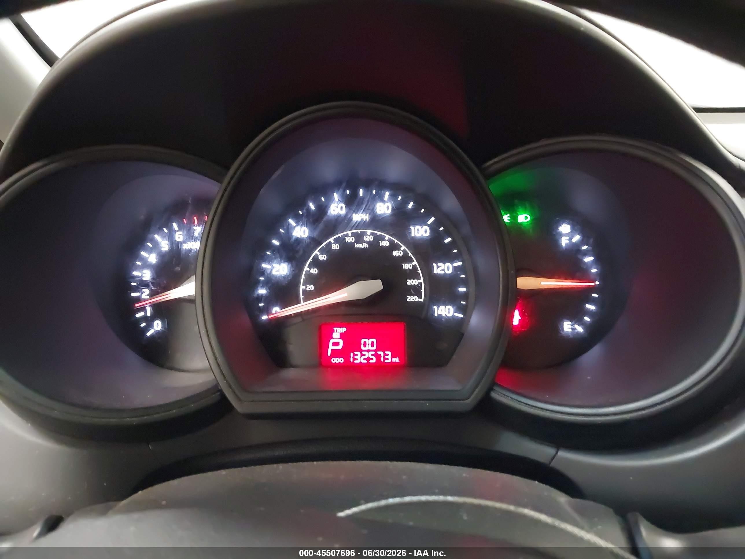 2013 Kia Rio Lx Серебряный vin: KNADM5A37D6186499