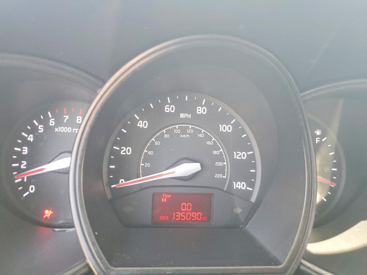 2013 Kia Rio Lx Silver vin: KNADM5A37D6295643
