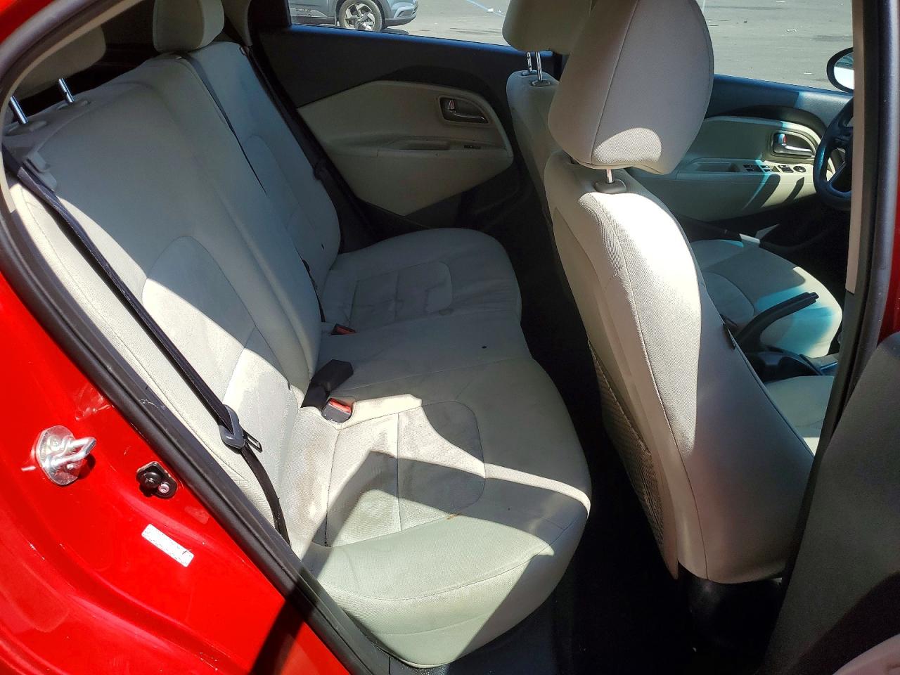 2013 Kia Rio Lx Red vin: KNADM5A37D6297070