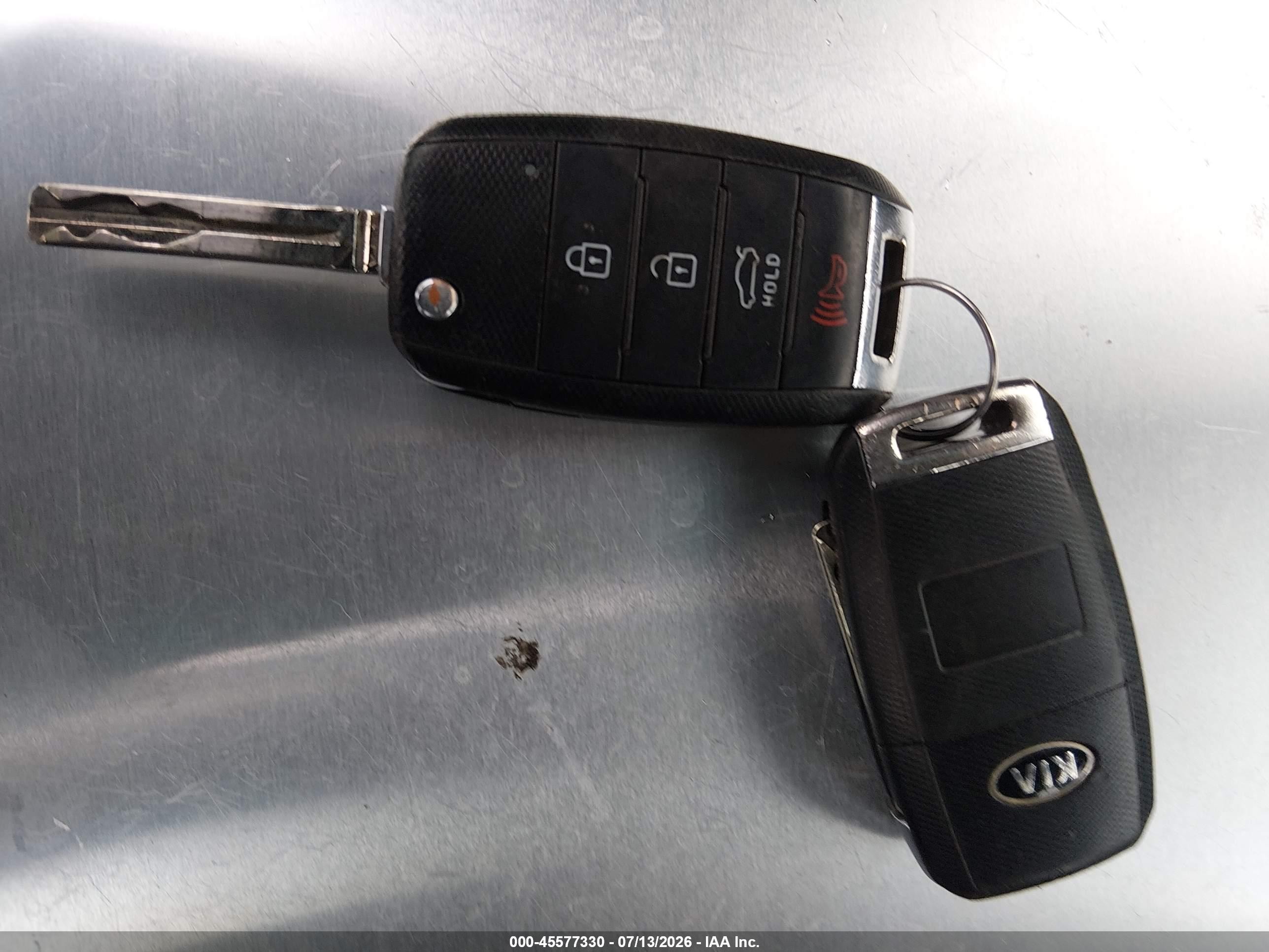 2015 Kia Rio Lx Silver vin: KNADM5A37F6509808