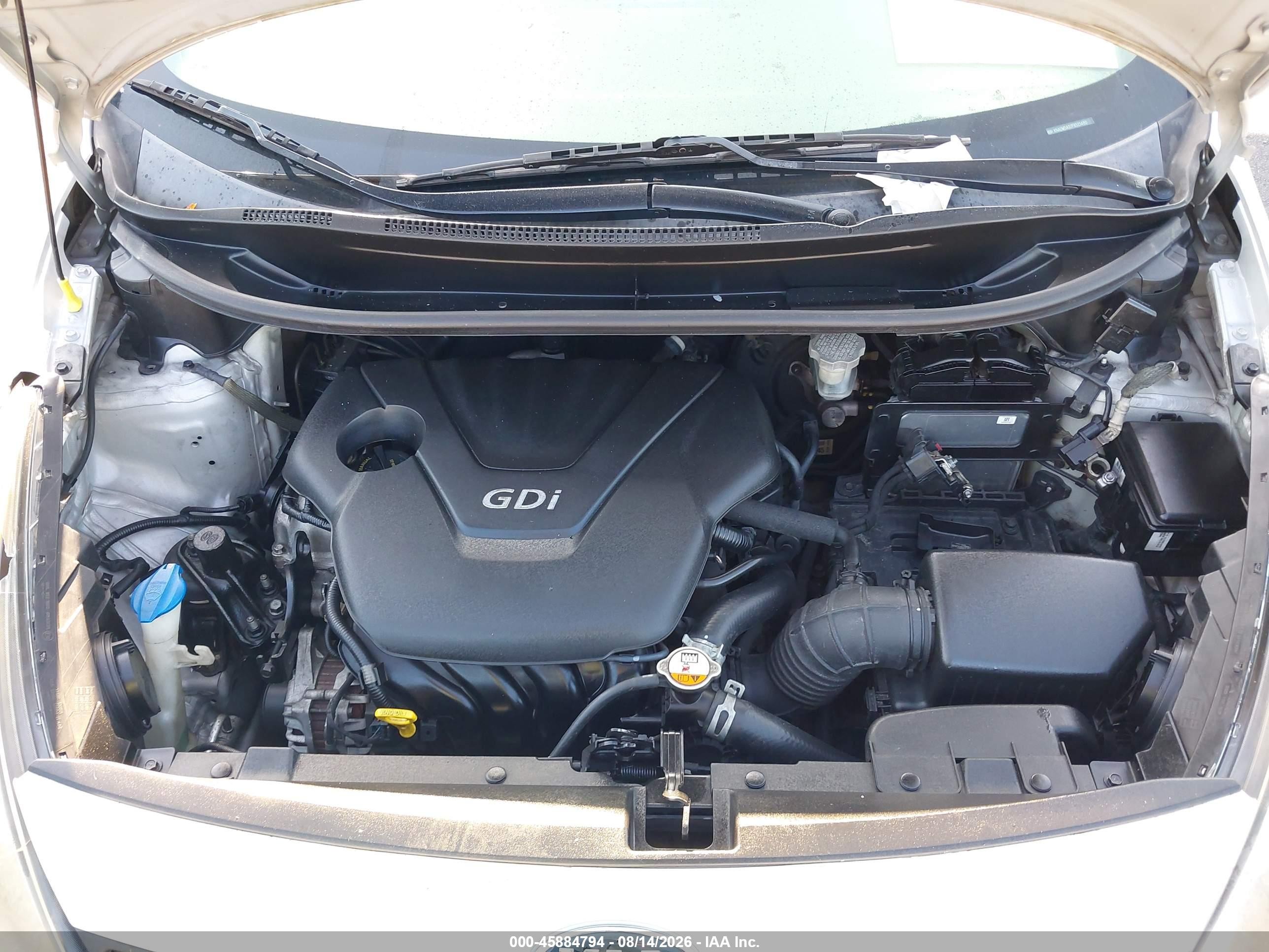 2015 Kia Rio Lx Silver vin: KNADM5A37F6515480