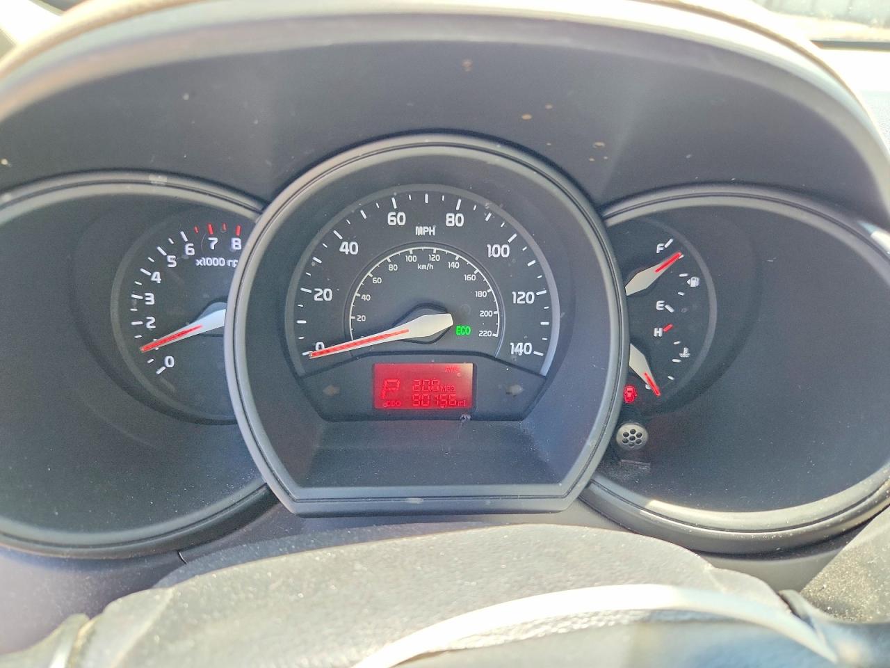 2015 Kia Rio Lx White vin: KNADM5A38F6442247