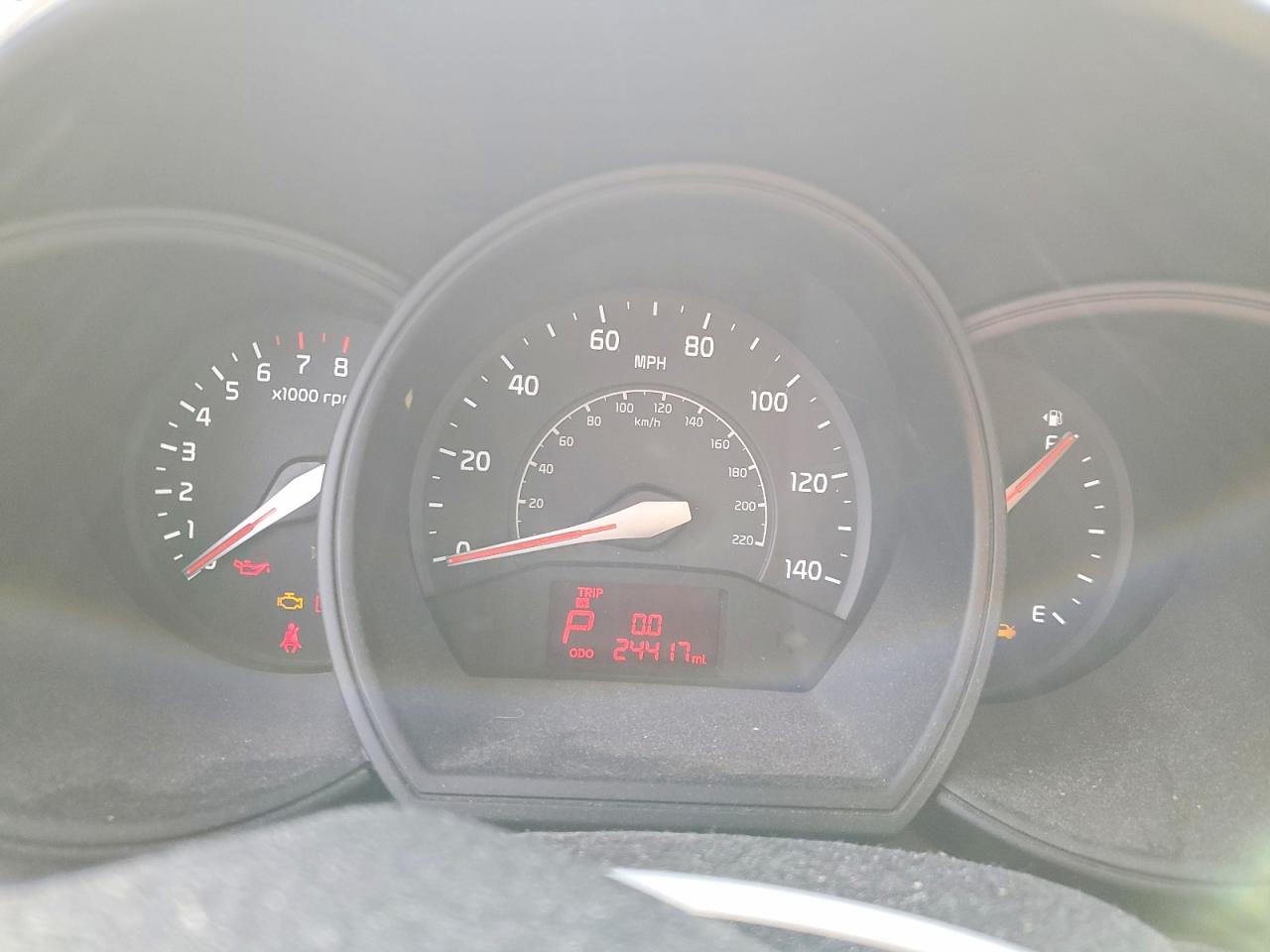 2013 Kia Rio Lx Black vin: KNADM5A39D6231409