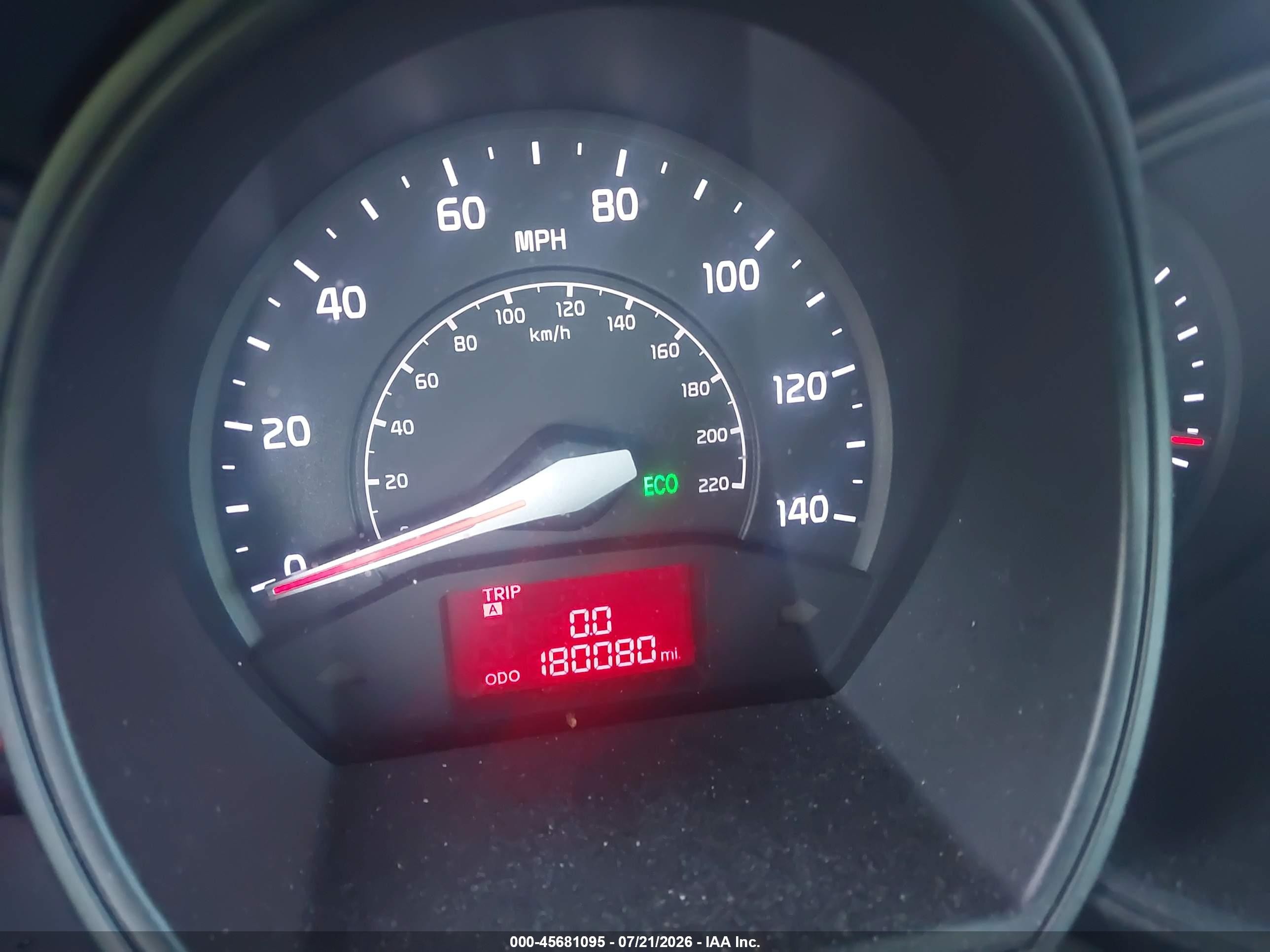 2013 Kia Rio Lx Silver vin: KNADM5A39D6274597