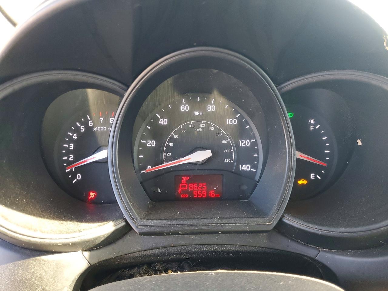 2013 Kia Rio Lx Silver vin: KNADM5A3XD6138687