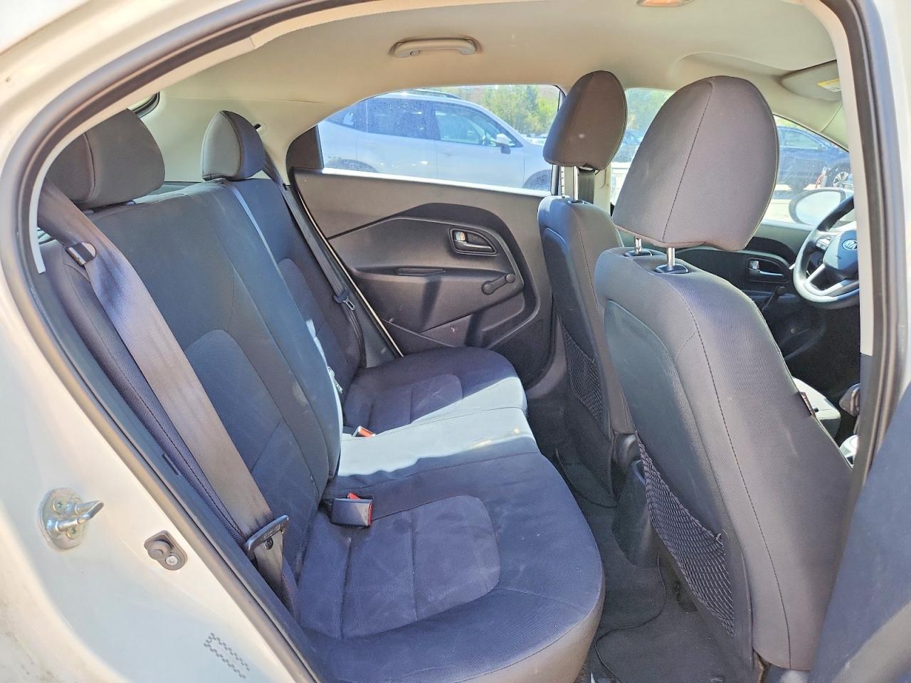 2013 Kia Rio Lx White vin: KNADM5A3XD6212366